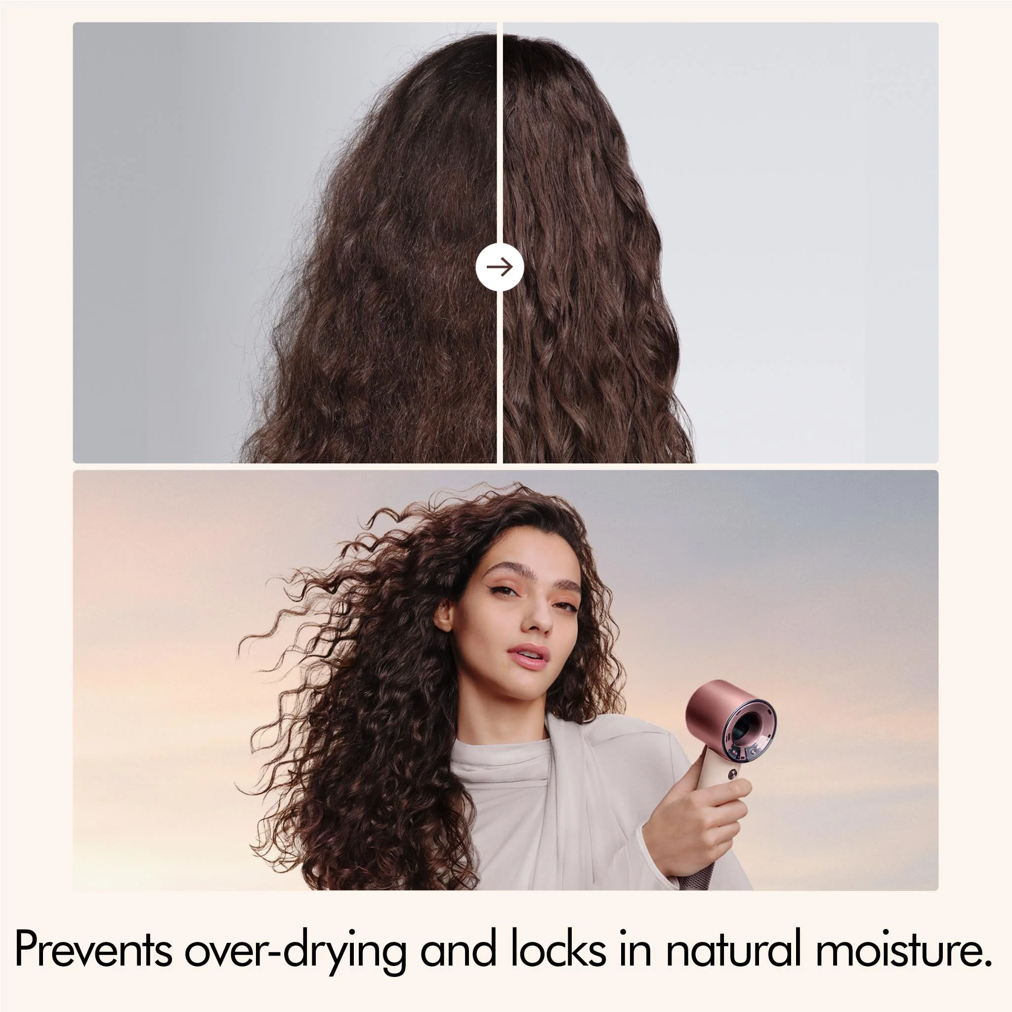 Dyson Supersonic™ Travel Hair Dryer (Ceramic Pink / Rose Gold) - Image 4