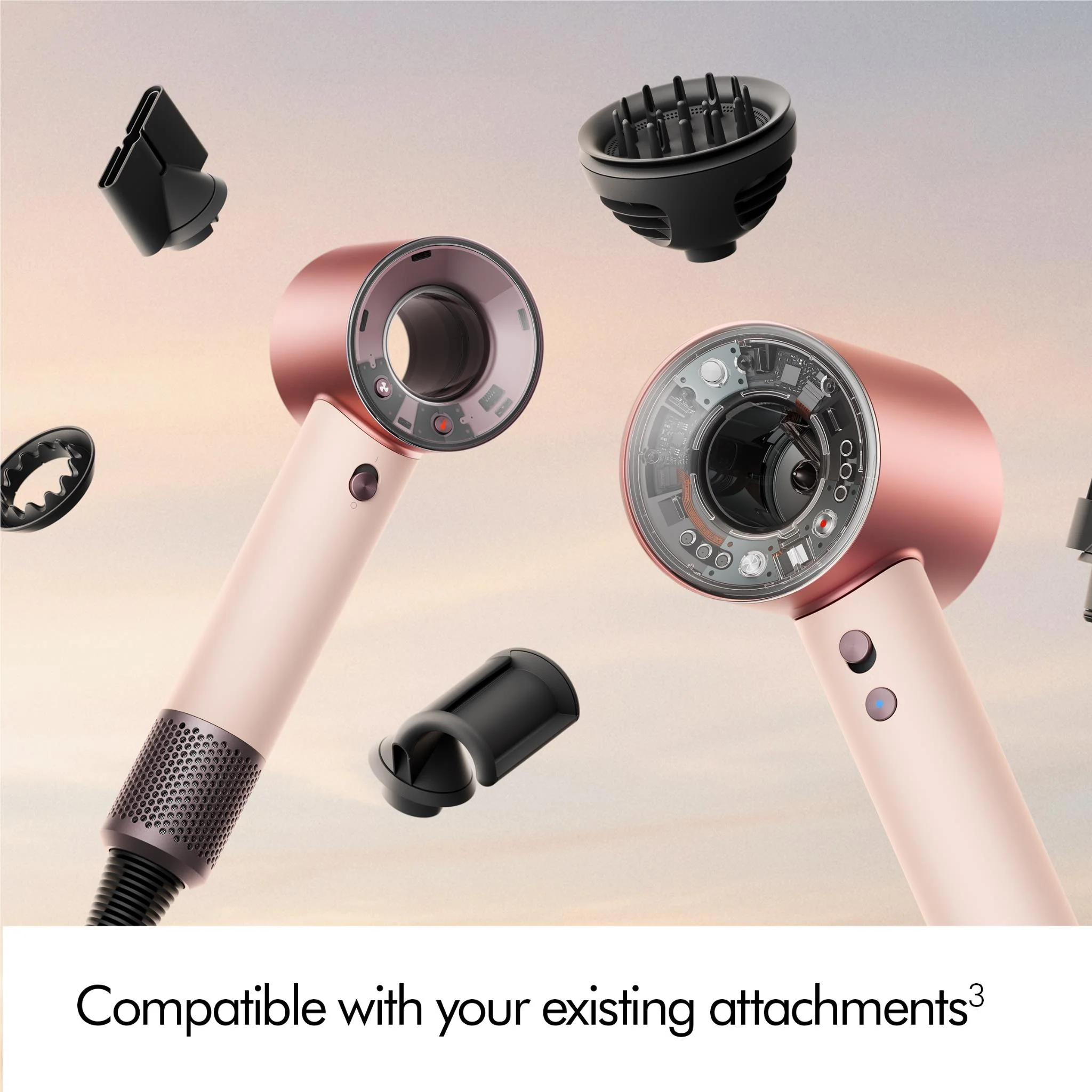 Dyson Supersonic™ Travel Hair Dryer (Ceramic Pink / Rose Gold) - Image 7