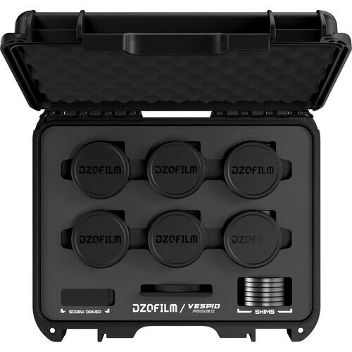DZOFilm Vespid Prime II T1.9 Prime 6-Lens Kit (ARRI PL, Feet) - Image 2