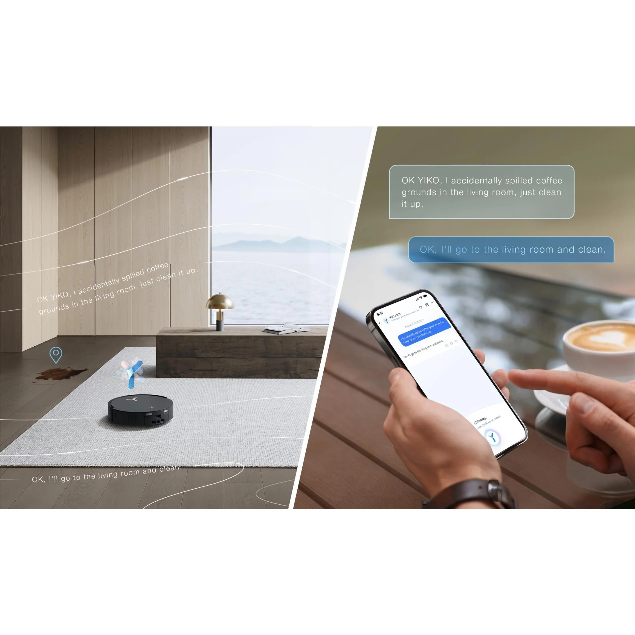 ECOVACS DEEBOT X8 Pro Omni Robotic Vacuum Cleaner (Black) - Image 10