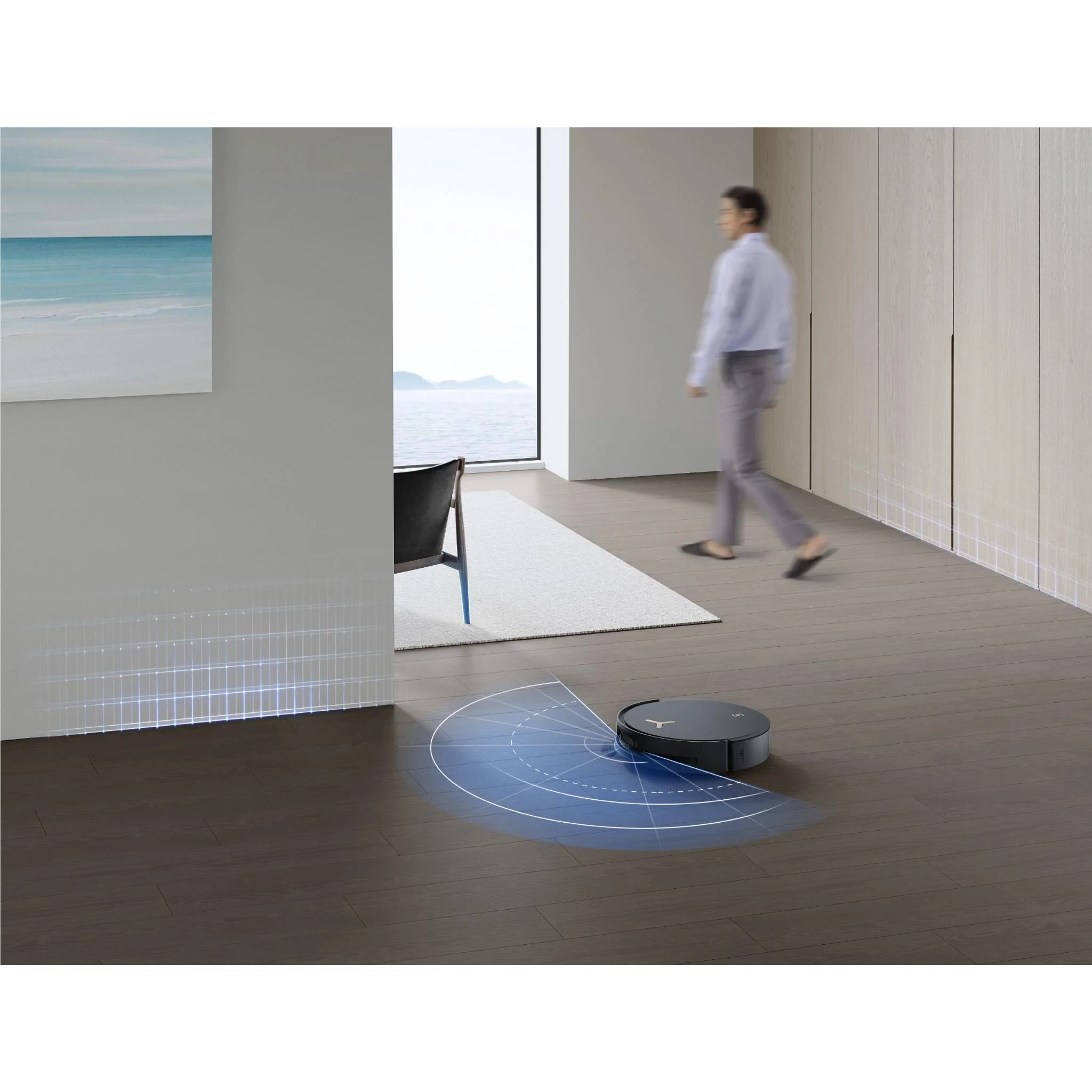ECOVACS DEEBOT X8 Pro Omni Robotic Vacuum Cleaner (Black) - Image 8