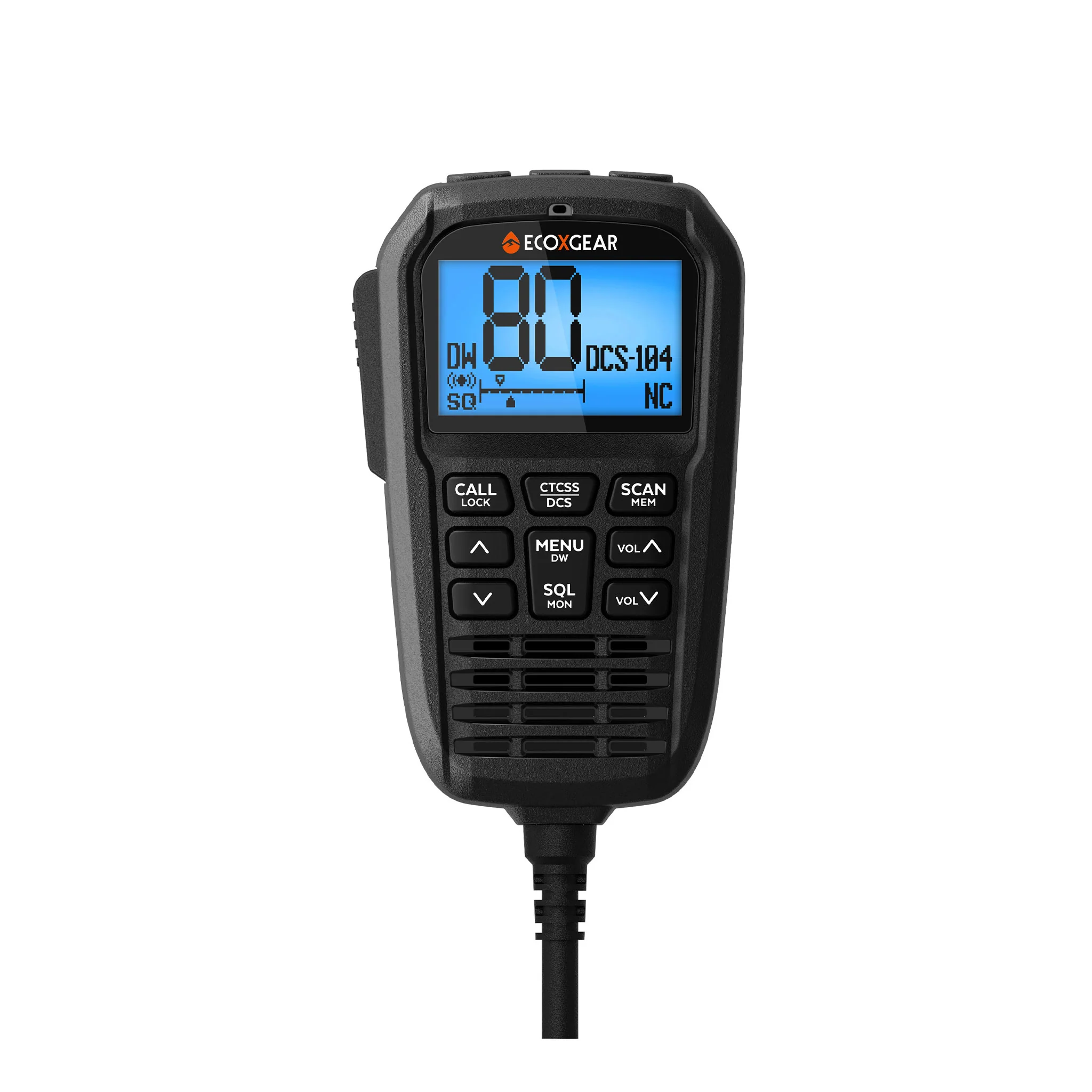 EcoXgear EXG3000-4WDPK 5W Compact UHF CB Radio with Multi-Colour LCD & Mic (4X4 Pack) - Image 3