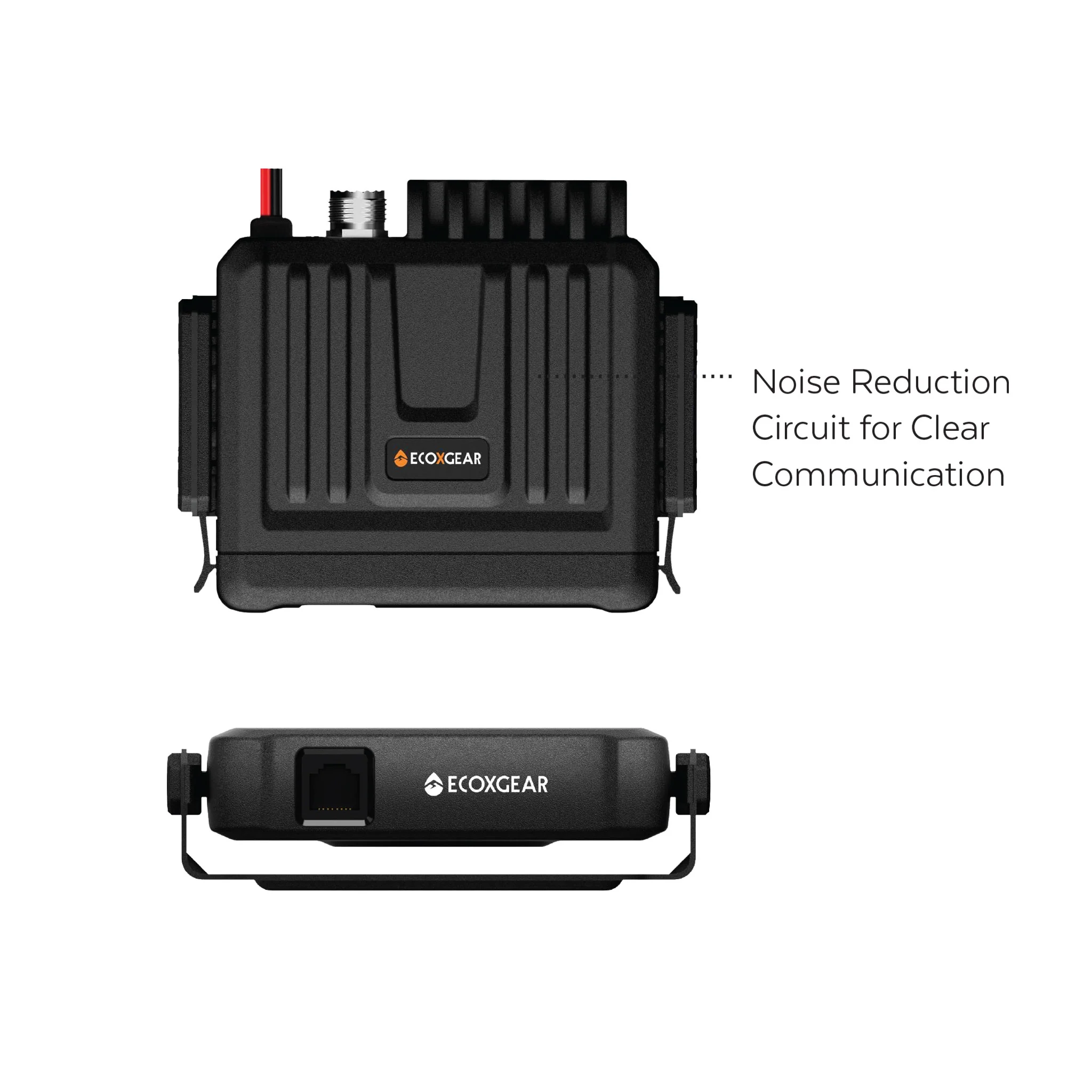 EcoXgear EXG3000-4WDPK 5W Compact UHF CB Radio with Multi-Colour LCD & Mic (4X4 Pack) - Image 8