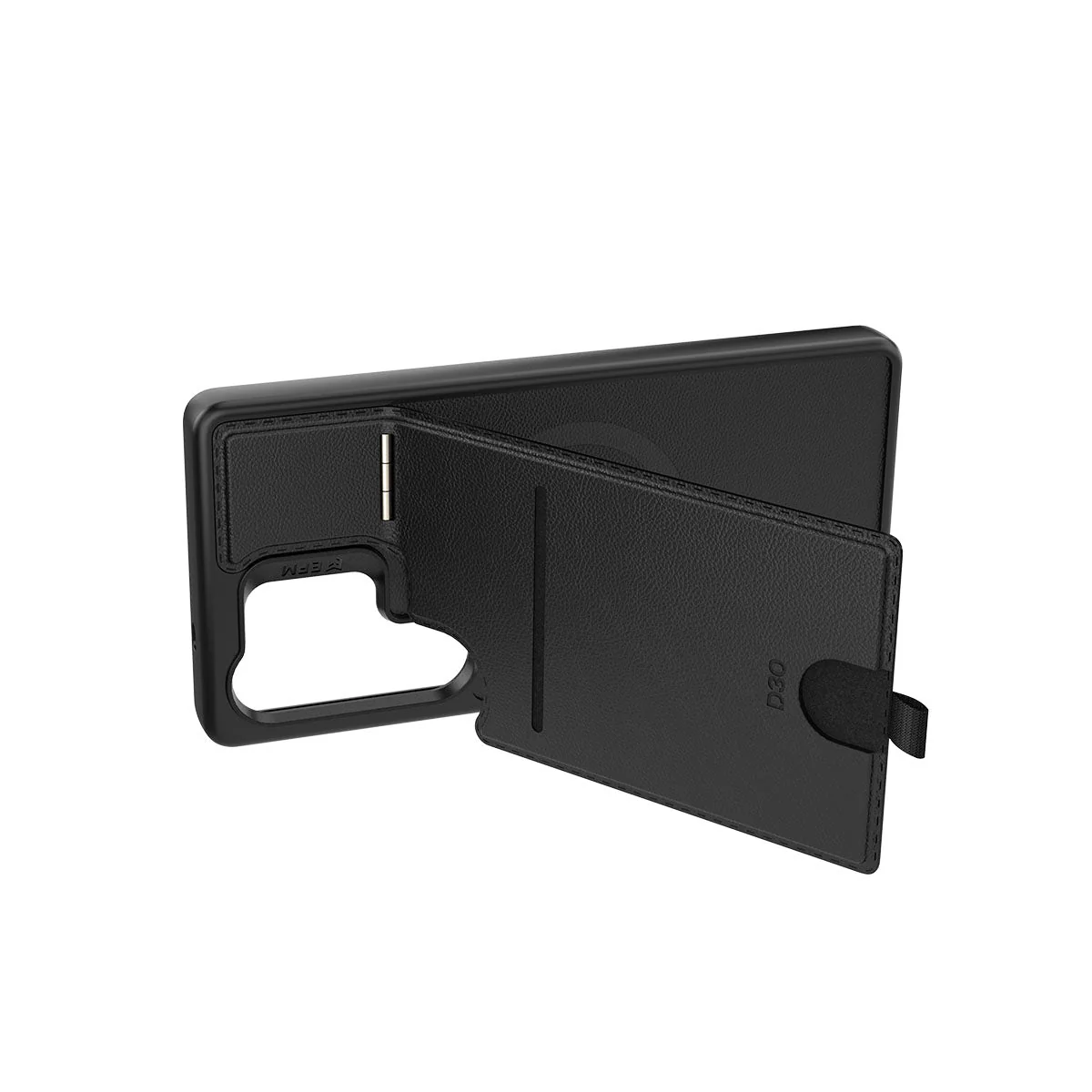 EFM Berlin Wallet Case for Samsung Galaxy S25 Ultra (Black) - Image 6