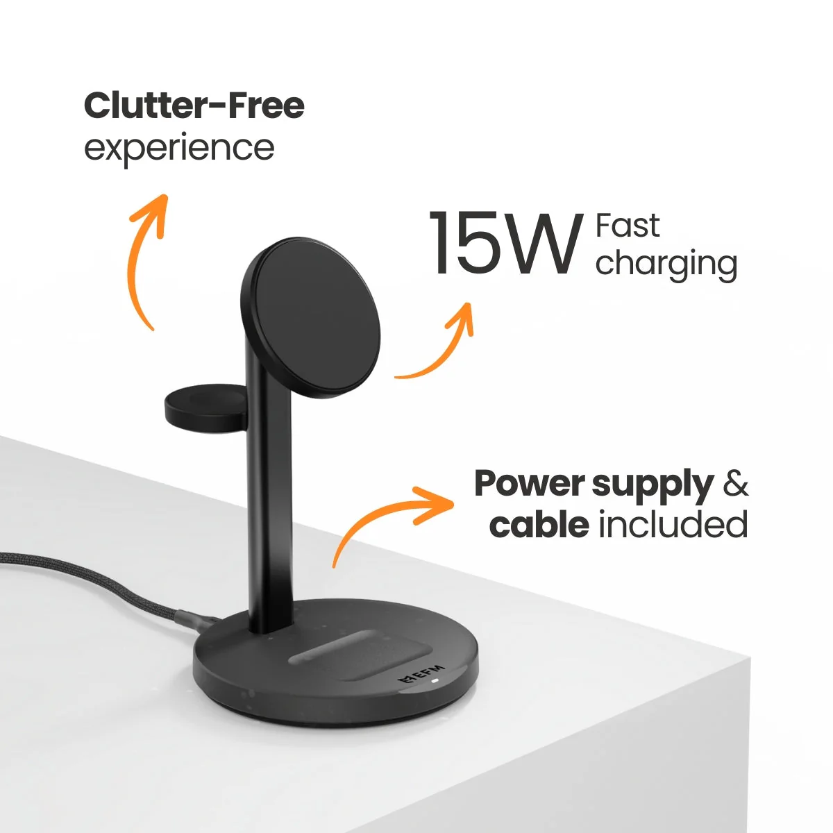 EFM Flux 3 in 1 Wireless Charger - Image 3