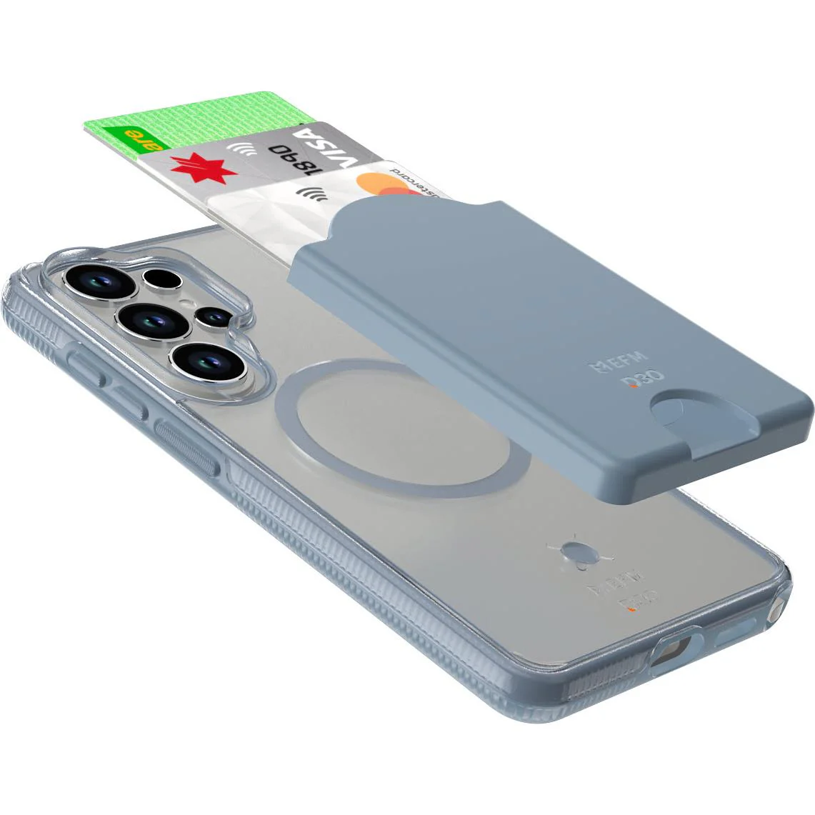 EFM Las Vegas Case with D3O Zero for Galaxy S26 Ultra (Light Blue) - Image 3