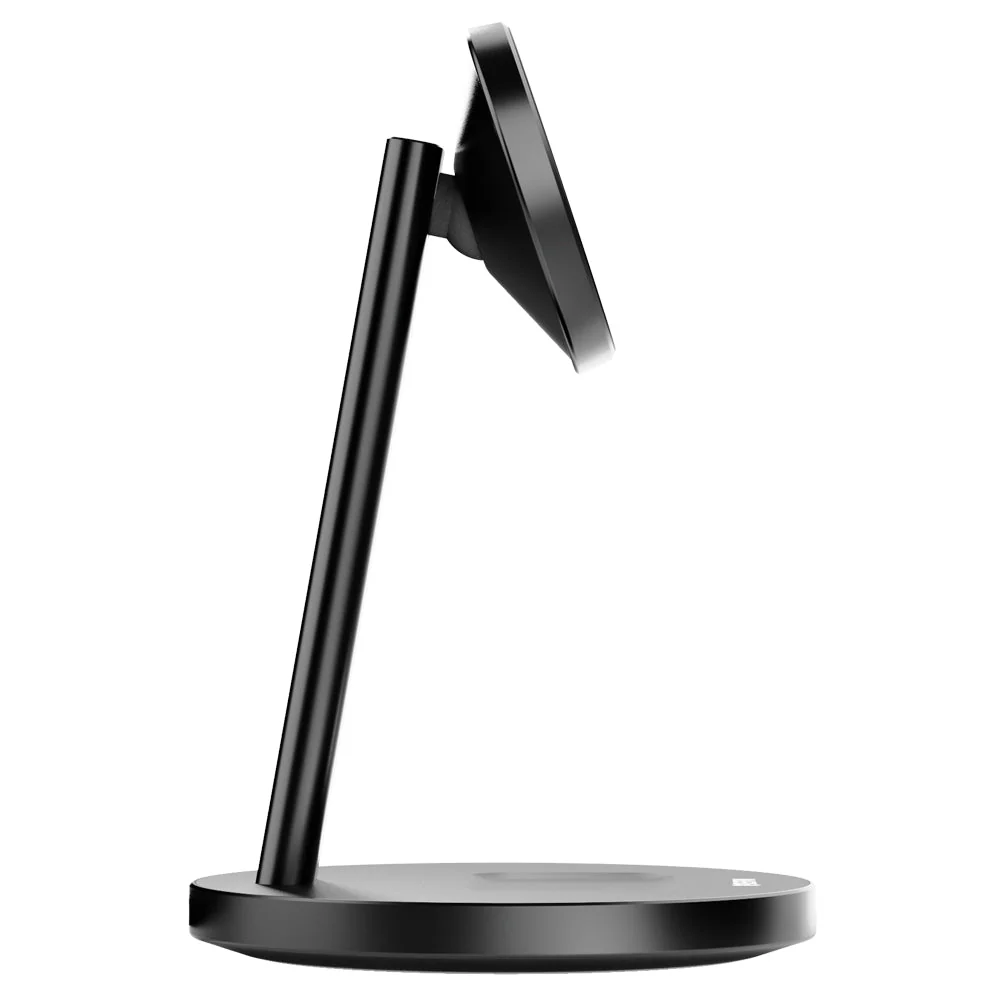 EFM Qi2 15W Duo Wireless Charge Stand with 20W Power Supply and 1.2M Cable (Black) - Image 4