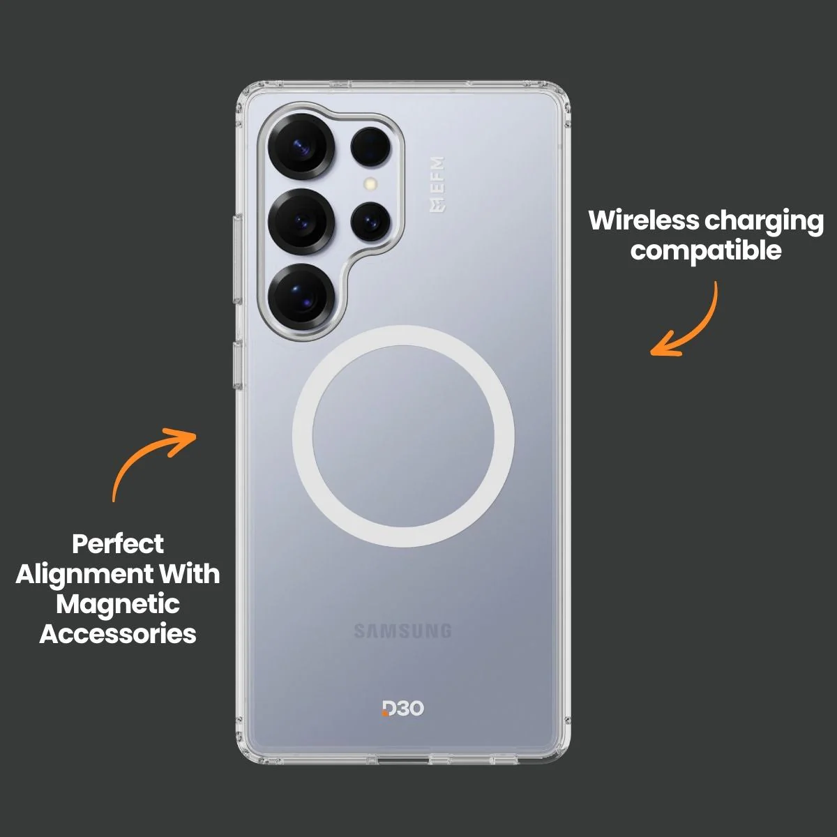 EFM Volta for Samsung Galaxy S25 Ultra (Clear) - Image 4