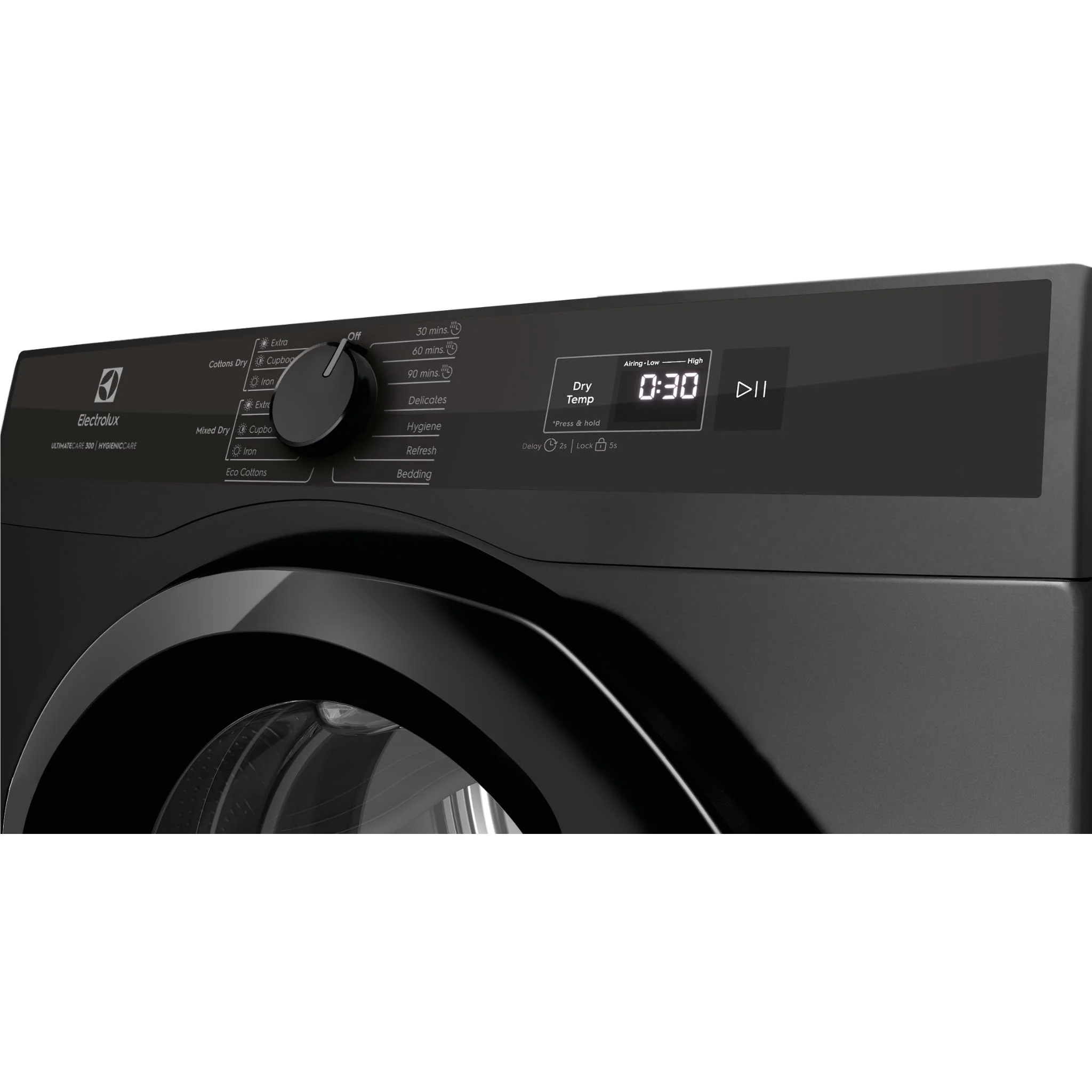 Electrolux EDV705N3SC UltimateCare 7kg Vented Clothes Dryer (Dark Silver) - Image 3