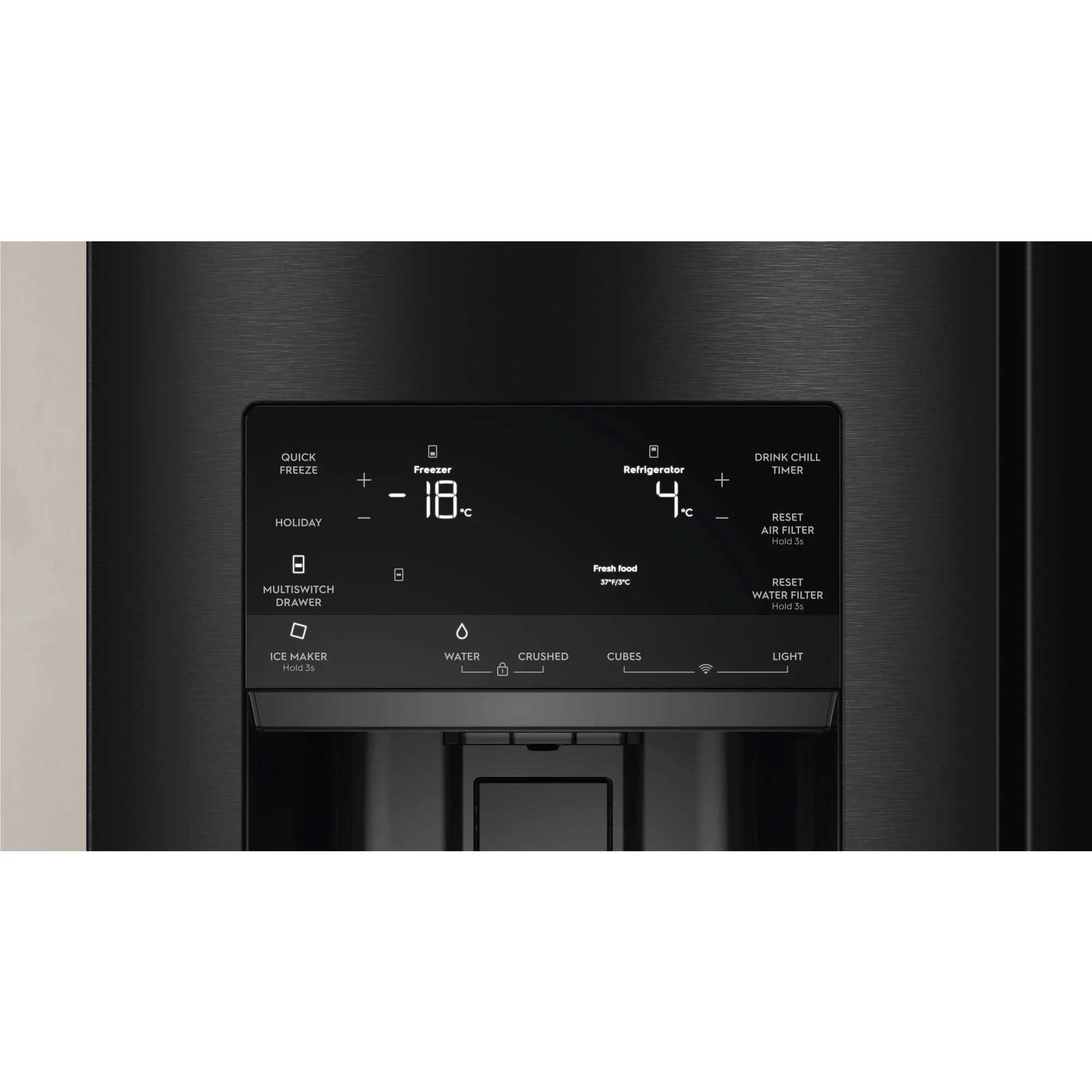 Electrolux EHE6191BB 609L UltimateTaste 900 French door fridge (Matte Black) - Image 4