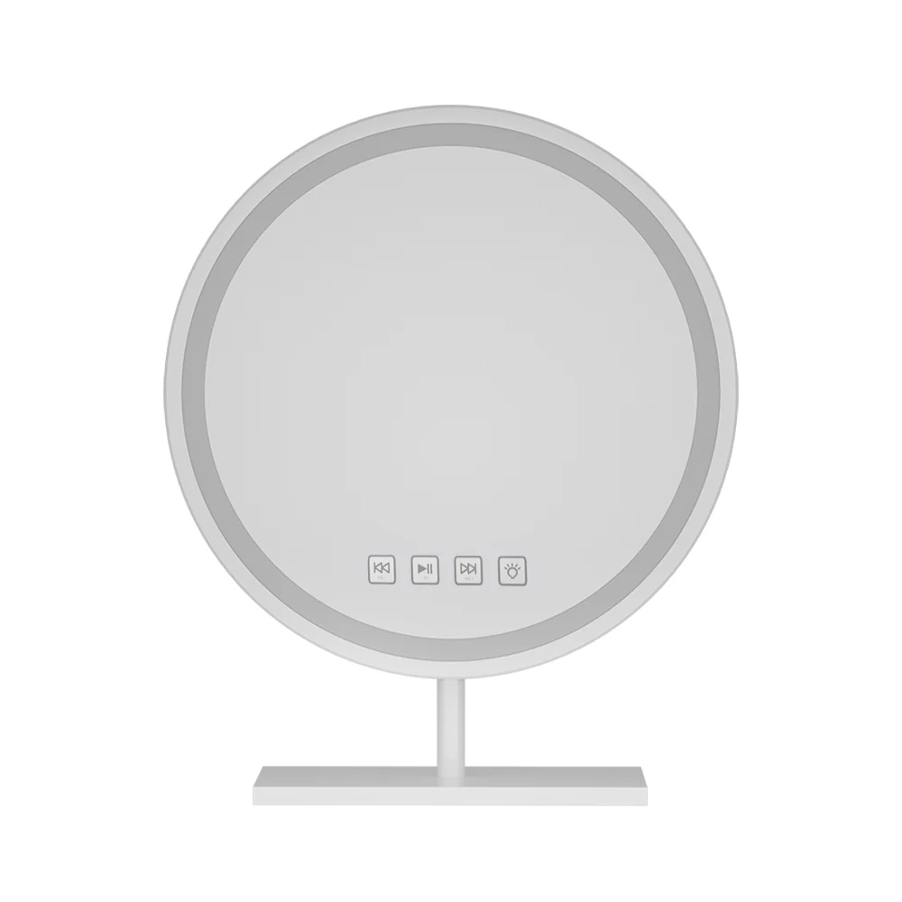 Embellir Makeup Mirror 40x40cm Hollywood Vanity with LED Light Tabletop Round - Image 4