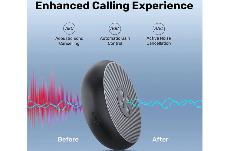 eMeet OfficeCore M1A Zoom-Certified Plug-and-Play USB speakerphone - Image 4
