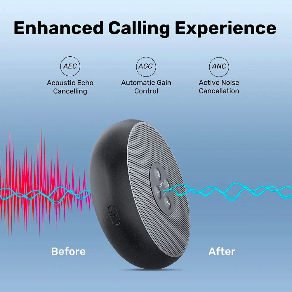 EMEET Portable OfficeCore M1A Zoom-Certified Plug-and-Play USB Speakerphone - Image 6