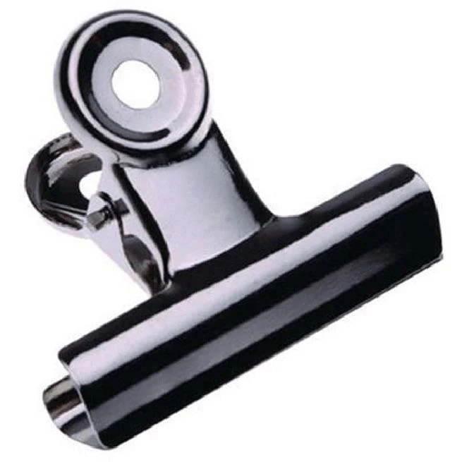 Esselte Bulldog Clips 63mm Silver Box 36