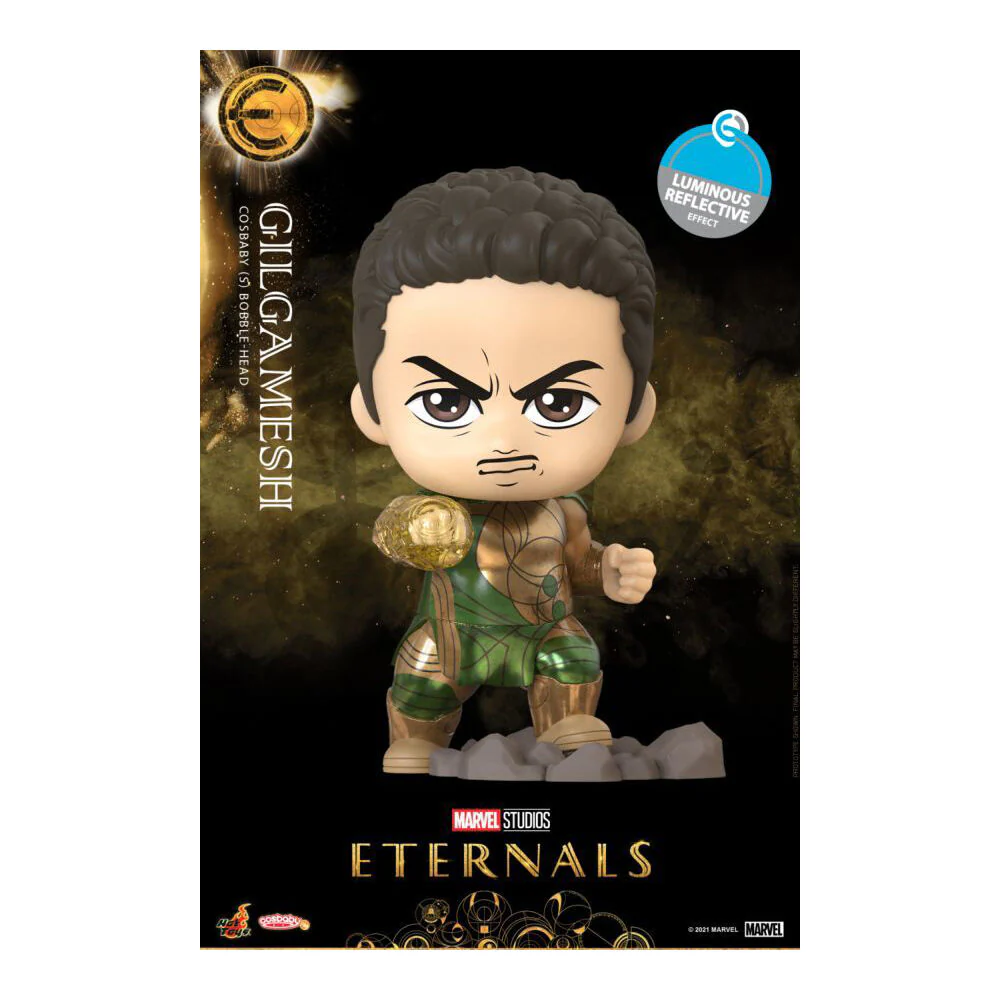 Eternals 2021 Movie Gilgamesh Cosbaby Marvel Vinyl Figure Mini Statue 9x9cm - Image 2