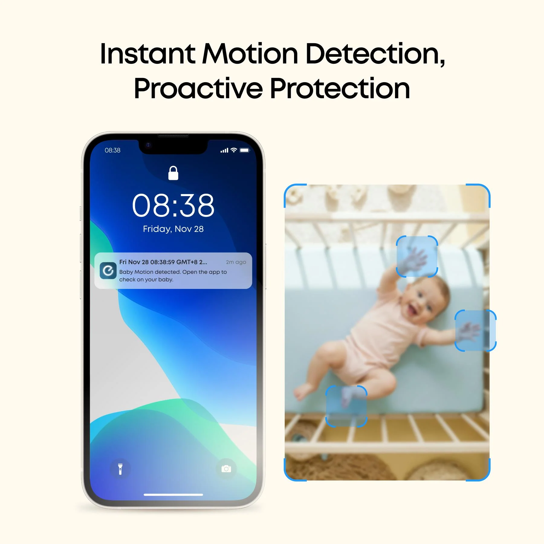 eufy C10 2K Stand Alone Baby Monitor - Image 2