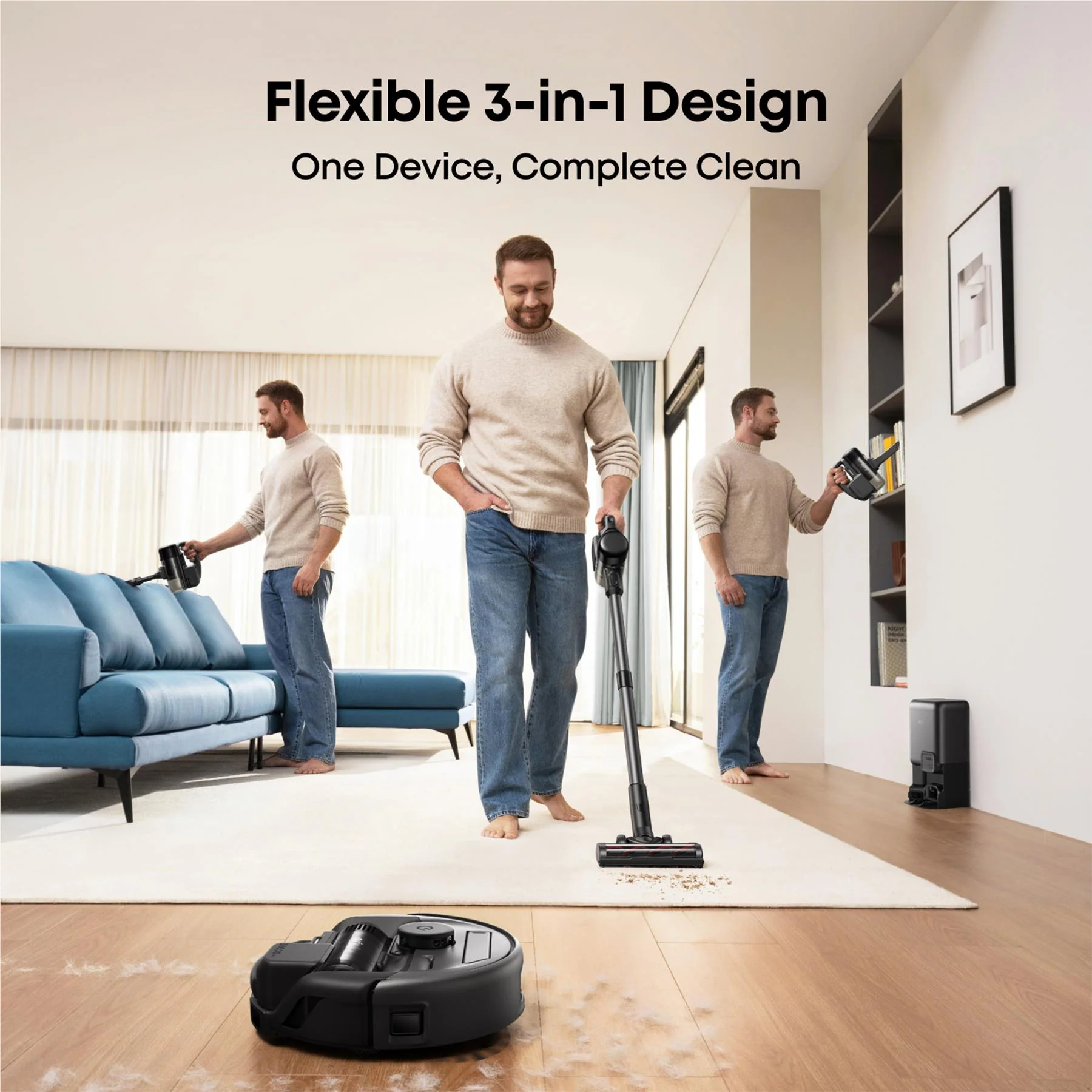 Eufy E20 3-in-1 Robot Vacuum - Image 3