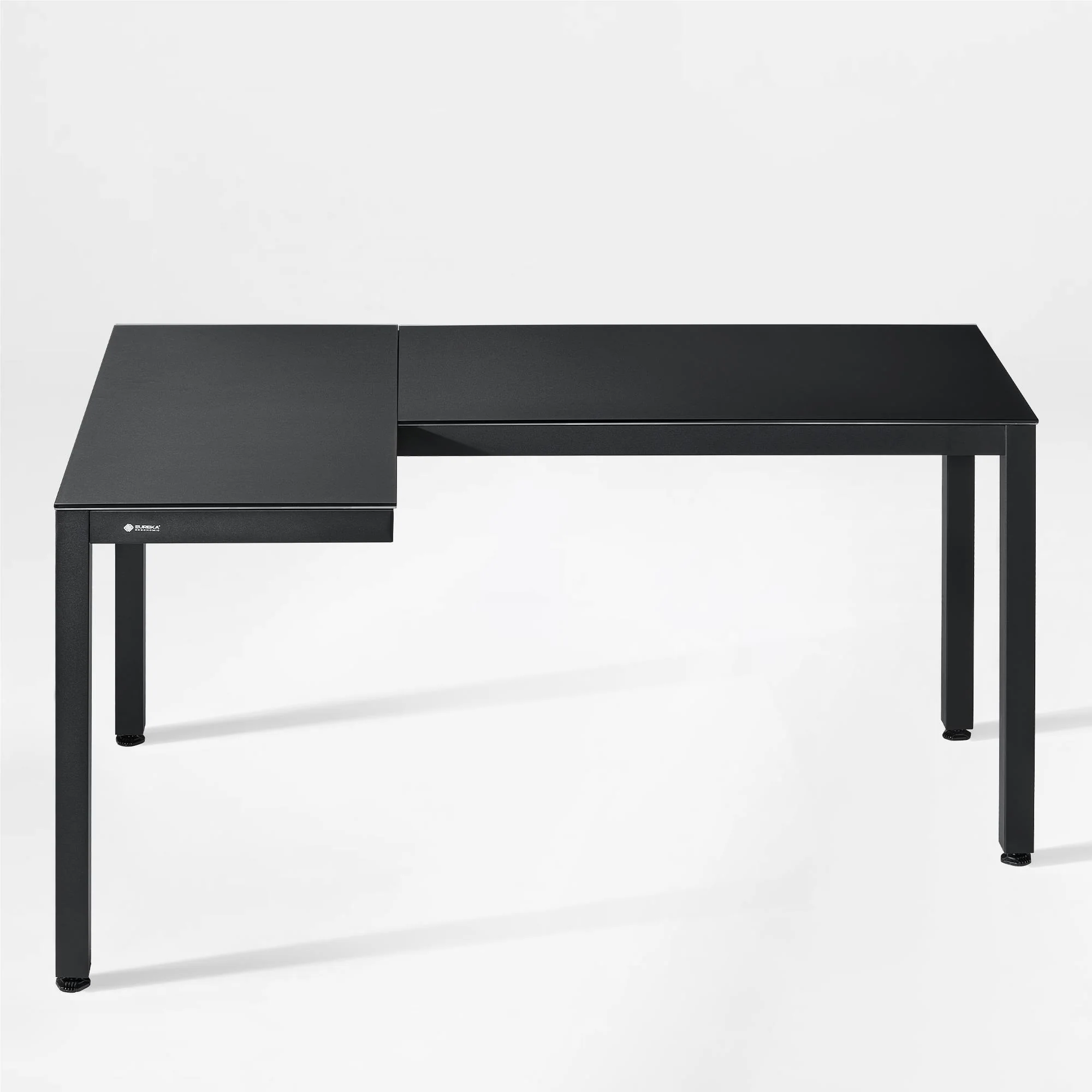 Eureka GTG - L60, L-Shaped Glass LED Gaming Desk (Left) - Image 4