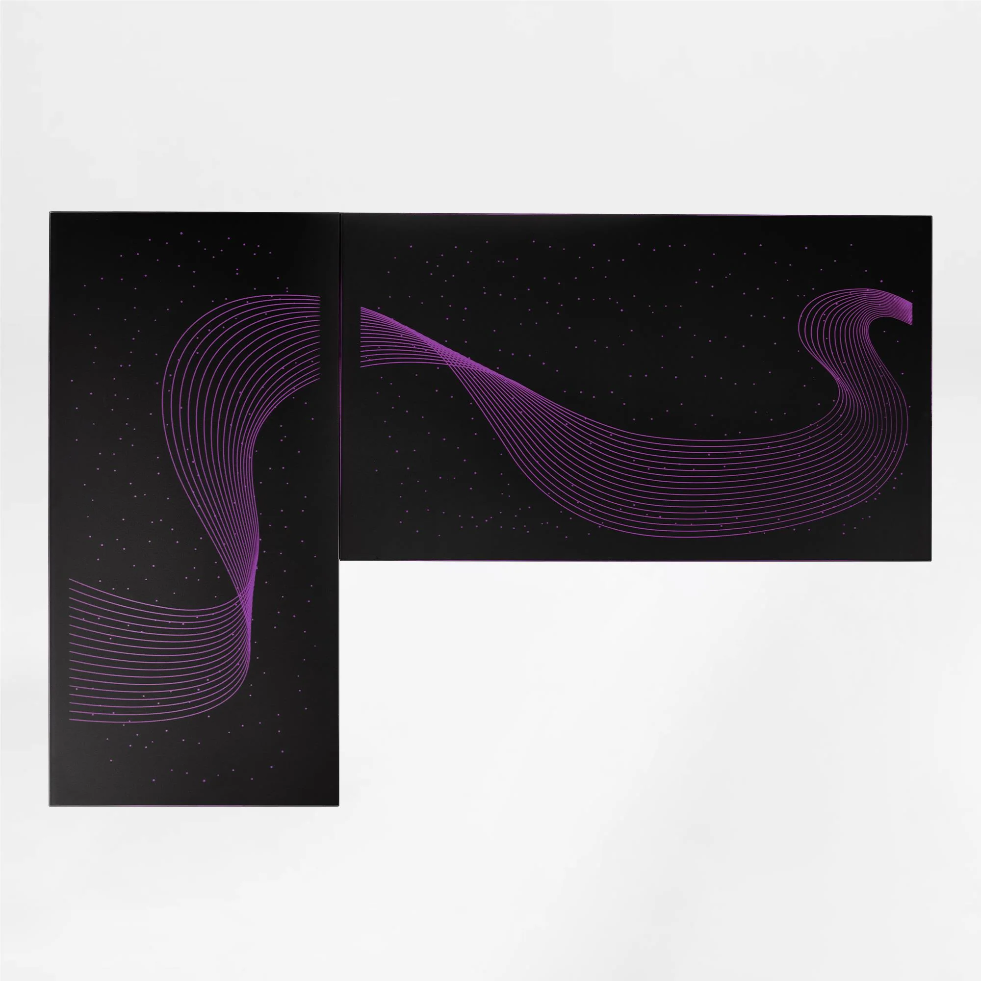 Eureka GTG - L60, L-Shaped Glass LED Gaming Desk (Left) - Image 8