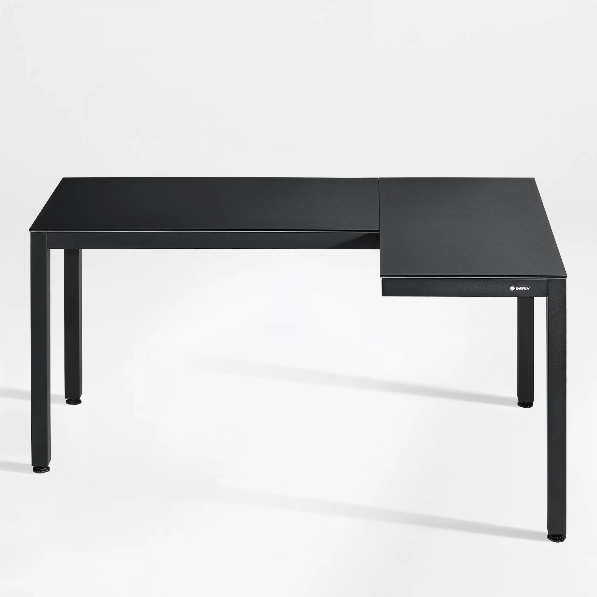 Eureka GTG - L60, L-Shaped Glass LED Gaming Desk (Right) - Image 4