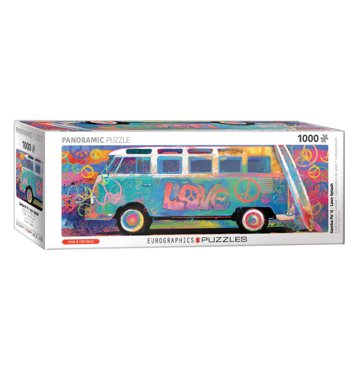 Eurographics 1000pc VW Love Splash Panorama Puzzle