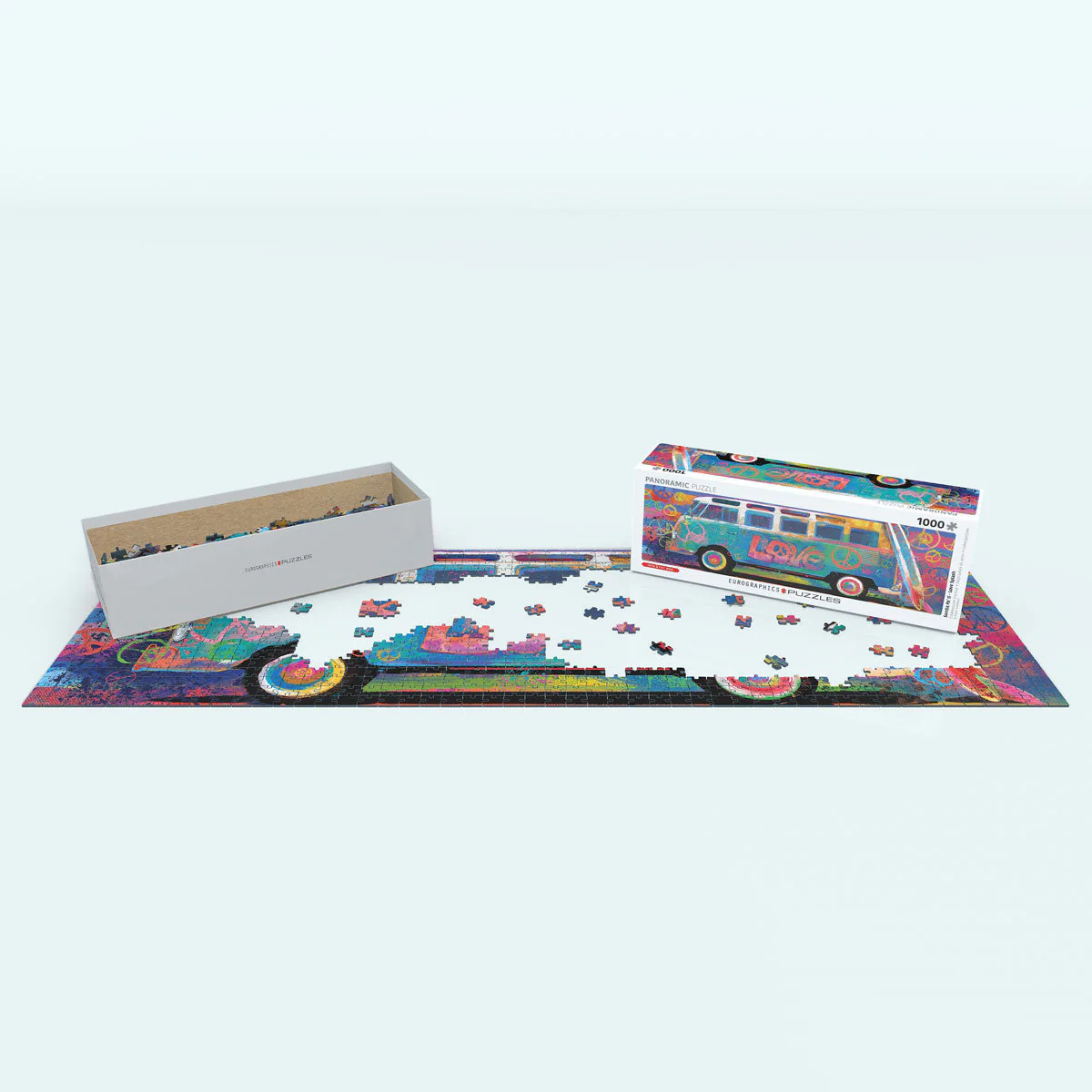 Eurographics 1000pc VW Love Splash Panorama Puzzle - Image 3