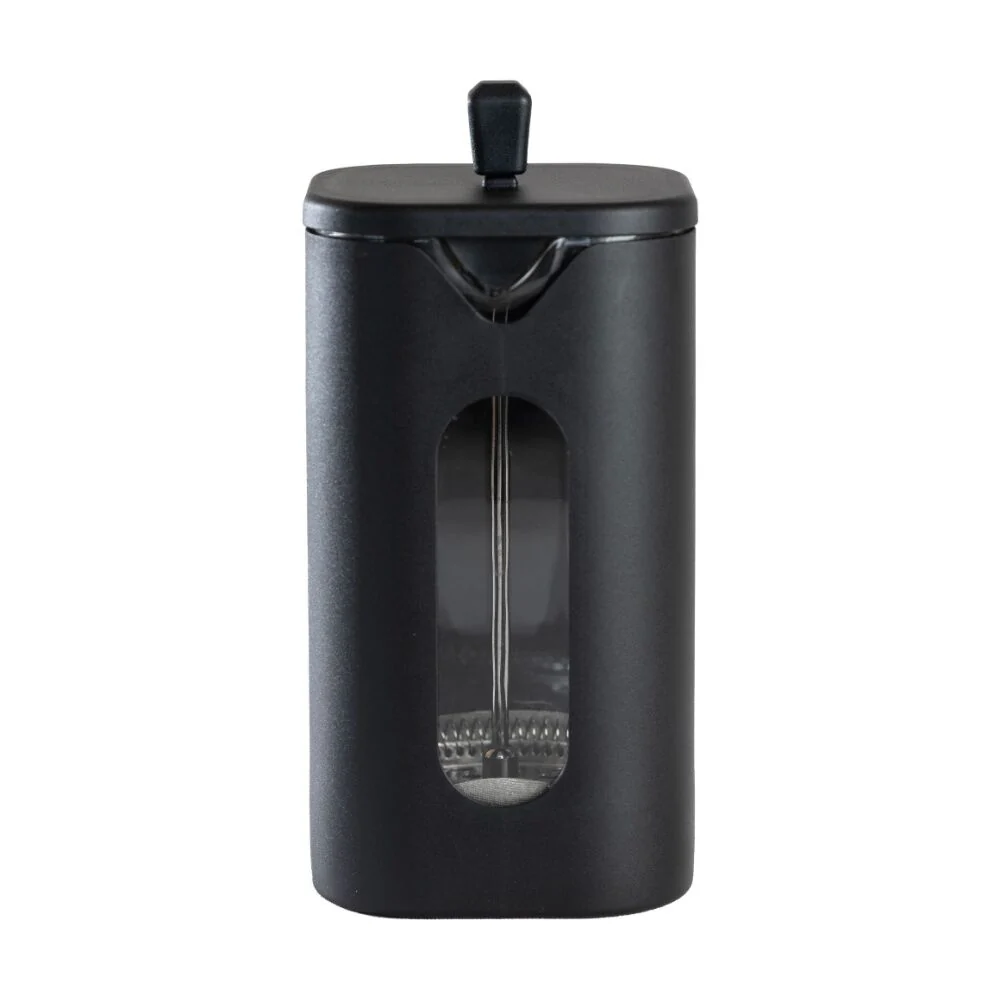 Euroline Coffee & Tea Maker Plunger French Press Square Shaped 1000ml (Black) - Image 2