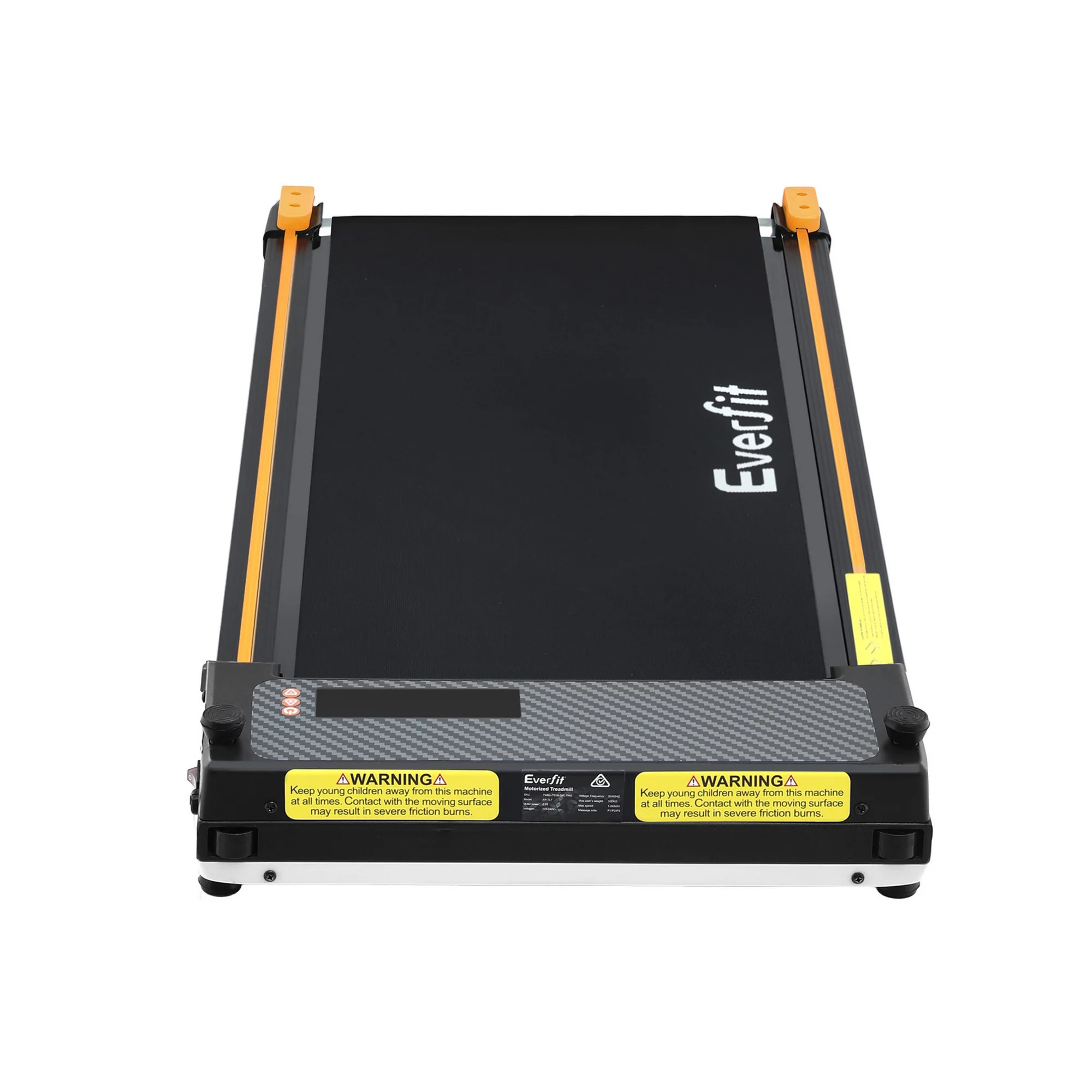 Everfit 2 Side Walking Pad Treadmill with Massage Function Fitness 380mm Black - Image 4