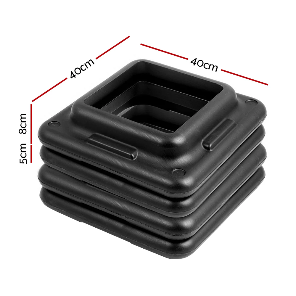 Everfit 4X Aerobic Step Riser Exercise Stepper Block Gym Home Fitness - Image 3