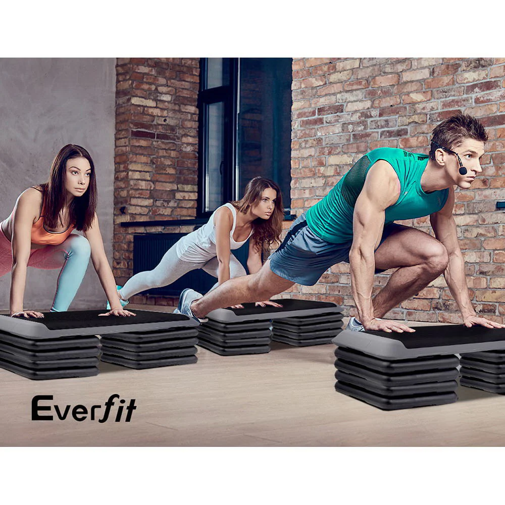 Everfit 4X Aerobic Step Riser Exercise Stepper Block Gym Home Fitness - Image 7