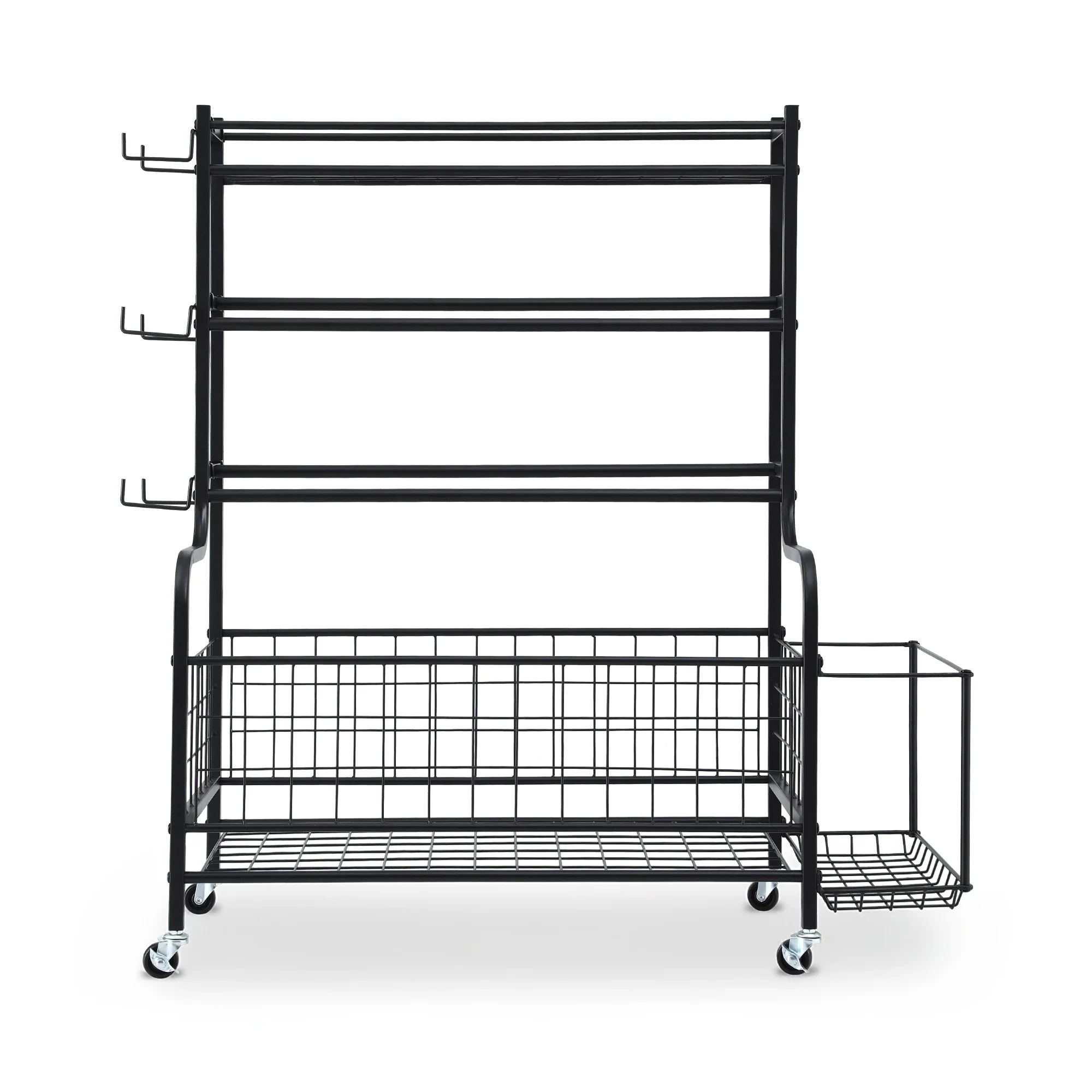 Everfit Dumbbell Rack Weight Rack for Dumbbells Home Gym Storage Black - Image 4