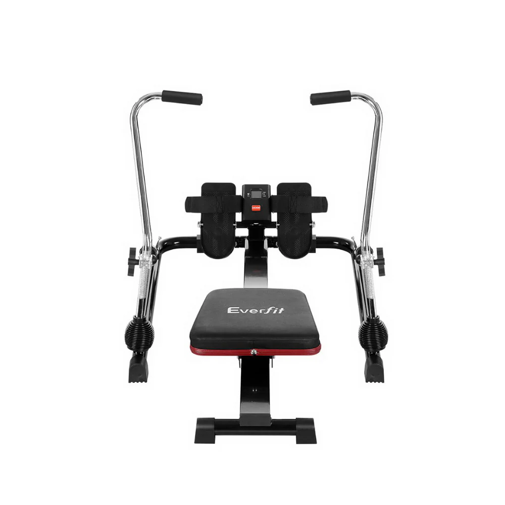 Everfit Rowing Machine 12 Levels Hydraulic Rower Fitness Gym Home Cardio - Image 3