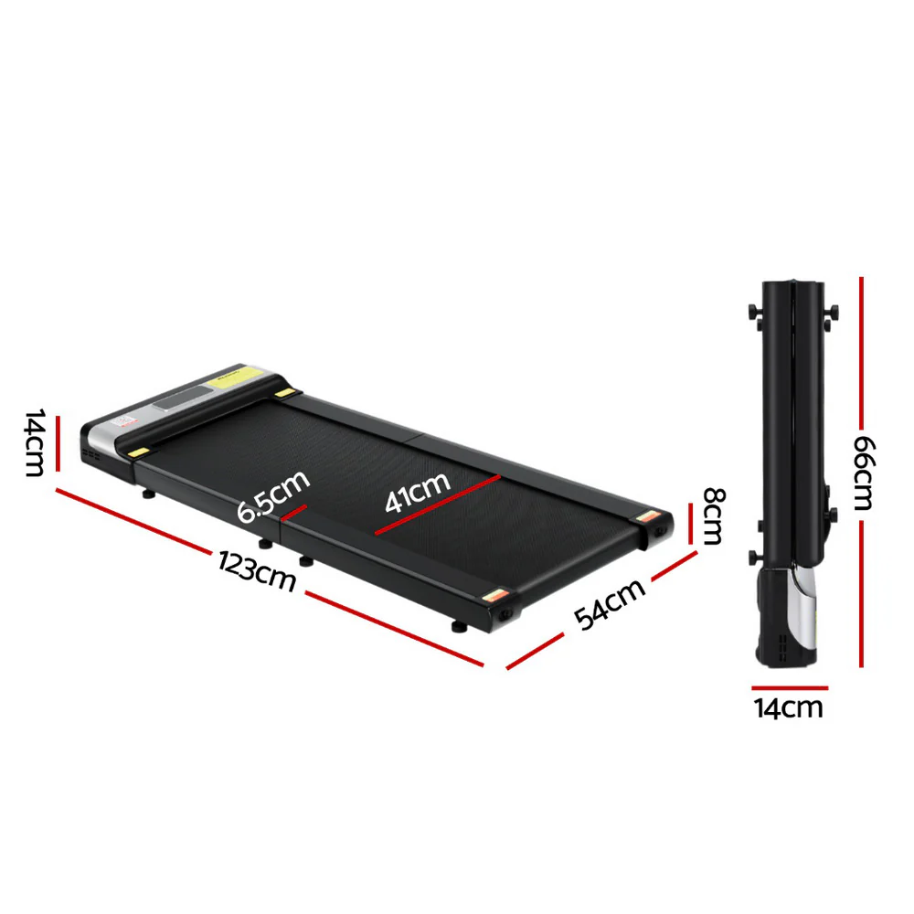 Everfit Treadmill Electric Walking Pad Under Desk Home Gym Fitness Foldable Belt - Image 3