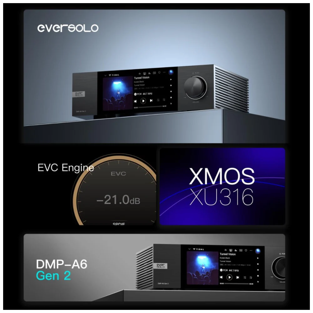 Eversolo DMP-A6 Gen 2 Music Streamer (Aus Edition) - Image 9