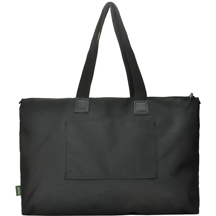 Evol Recycled Foldable Travel 40L Tote Bag (Black) - Image 4