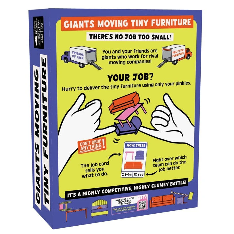 Exploding Kittens Giants Moving Tiny Furniture By Exploding Kittens Game - Image 4