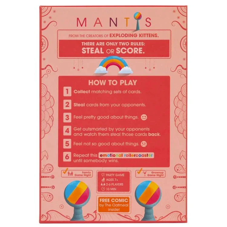 Exploding Kittens Mantis Card Party Game - Image 2