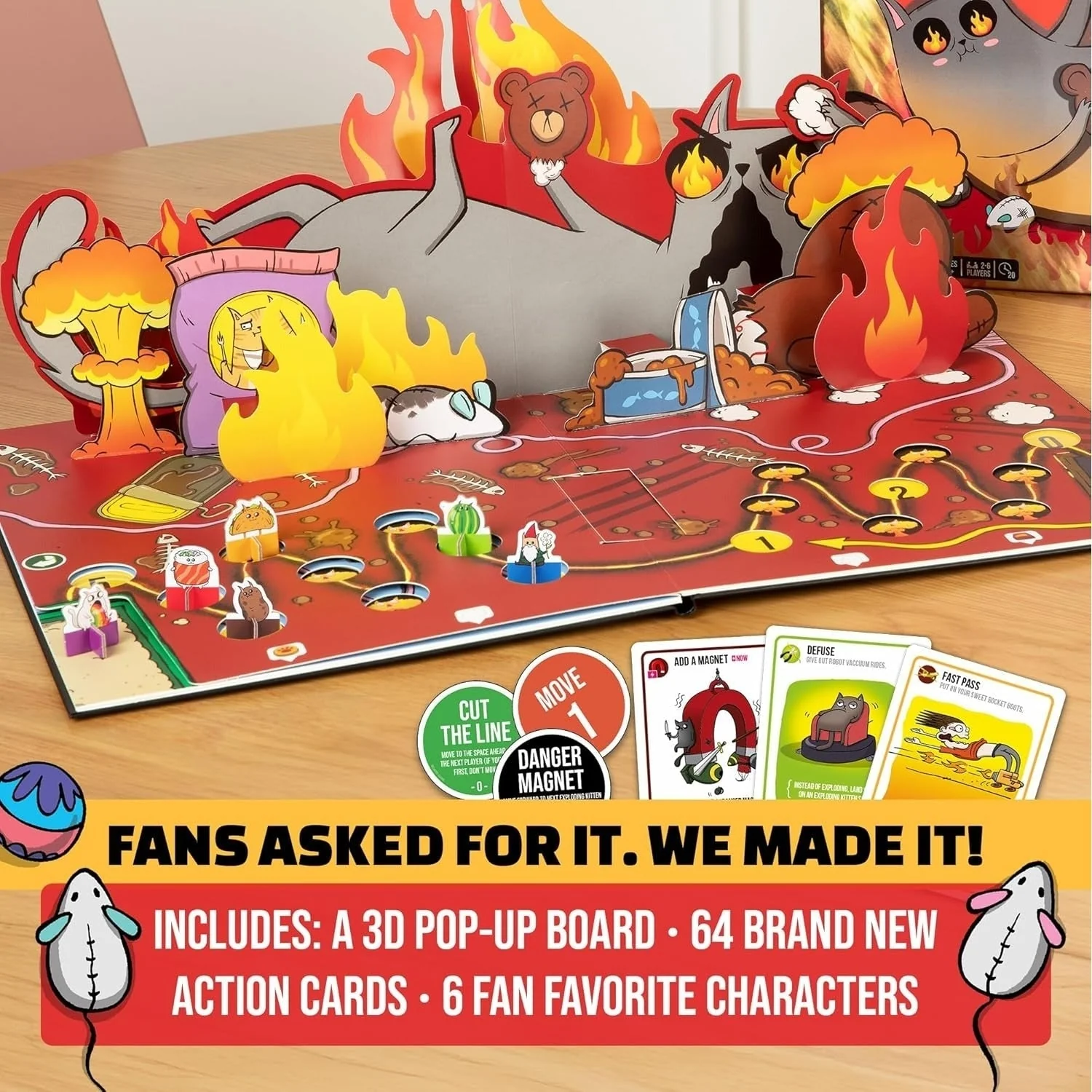 Exploding Kittens The Boardgame Game - Image 5