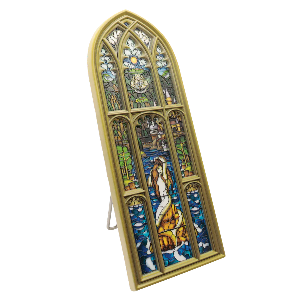 Fanattik Harry Potter Mermaid Stained Glass Window Resin Plaque - Image 2
