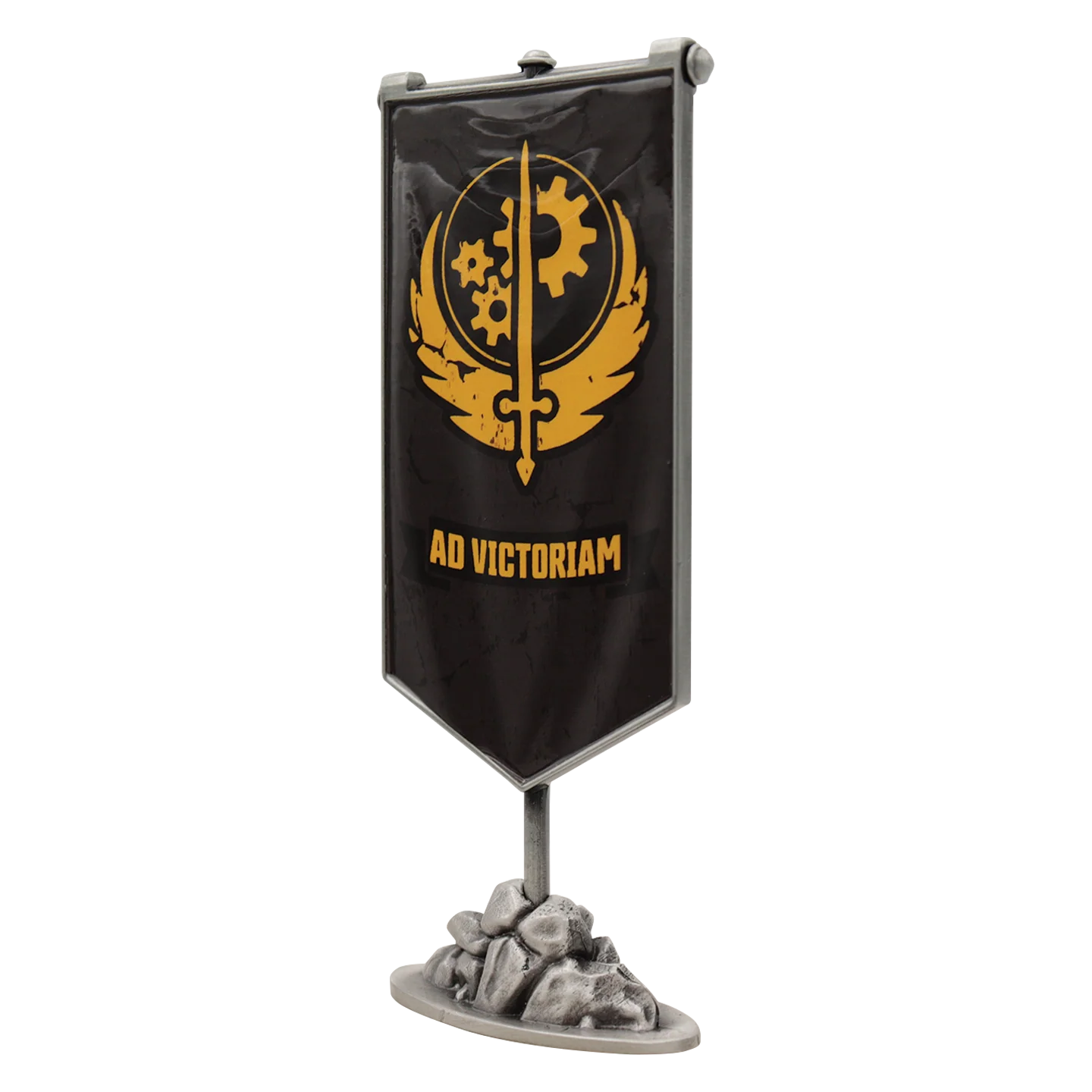 Fanattik Limited Edition Fallout Brotherhood of Steel Metal Banner - Image 2