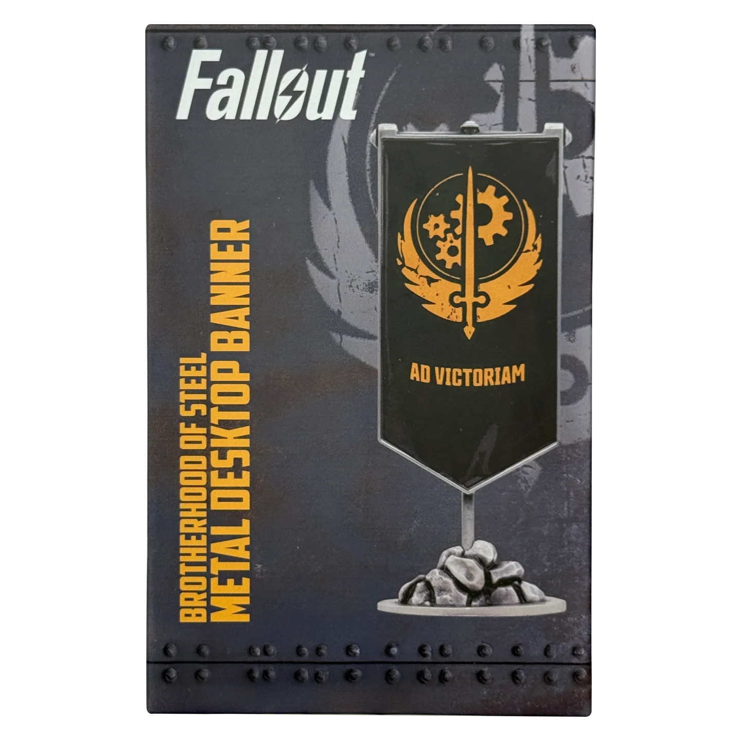 Fanattik Limited Edition Fallout Brotherhood of Steel Metal Banner - Image 5