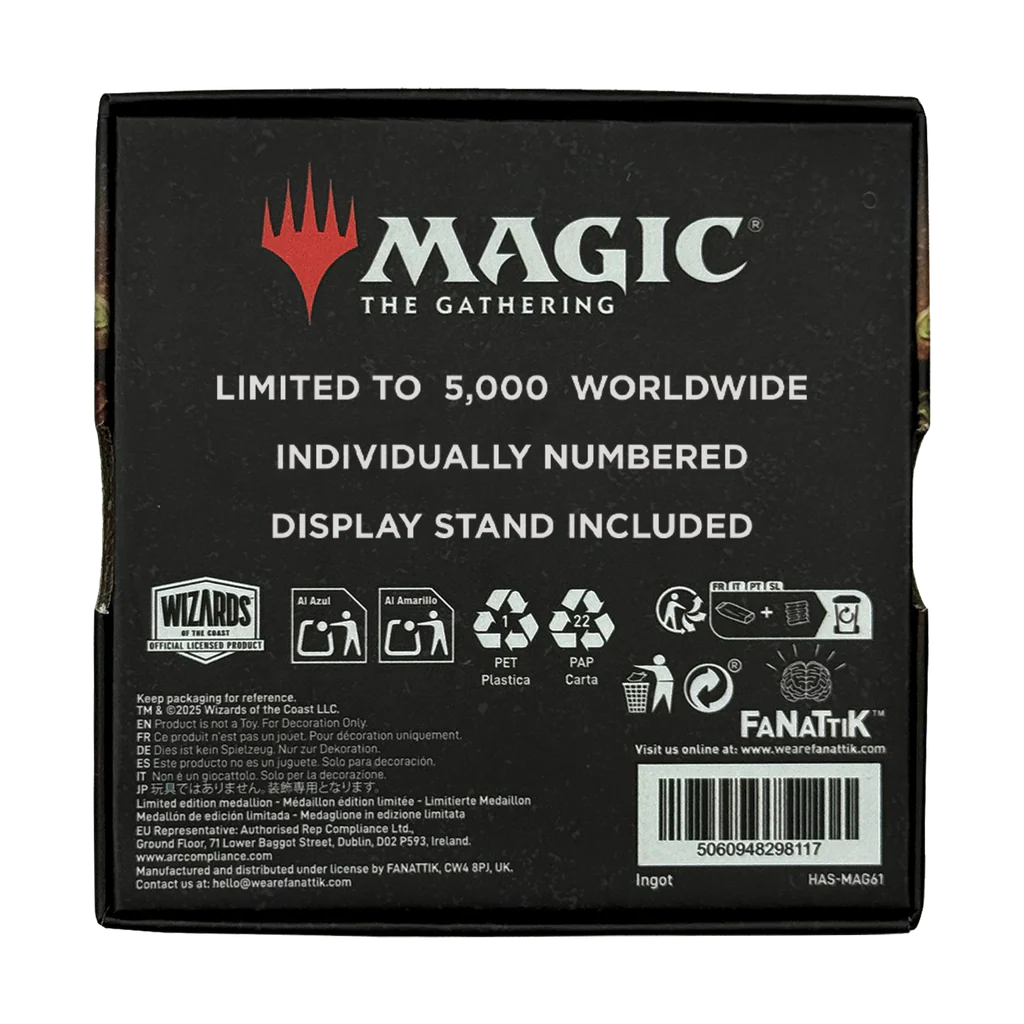 Fanattik Limited Edition Magic: The Gathering Tablet of the Guilds Medallion - Image 4