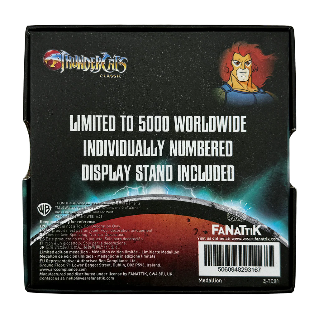 Fanattik Limited Edition ThunderCatsLogo Medallion - Image 5