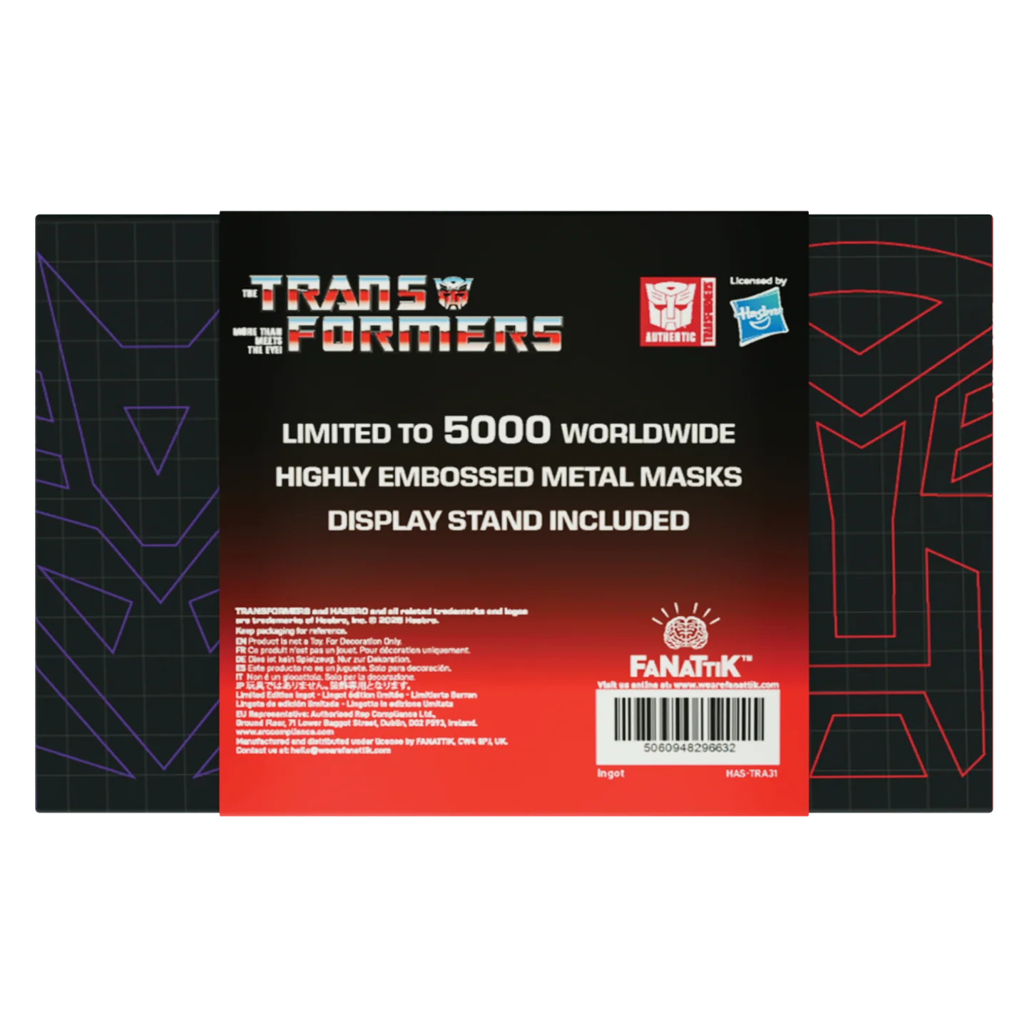 Fanattik Limited Edition Transformers Set of 2 Helmet Replicas - Image 8