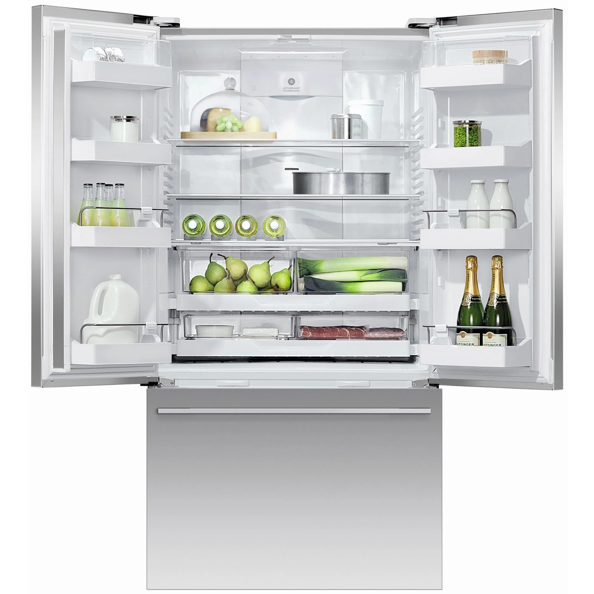 Fisher & Paykel RF610ADX5 569L French Door Fridge (Stainless Steel) - Image 3