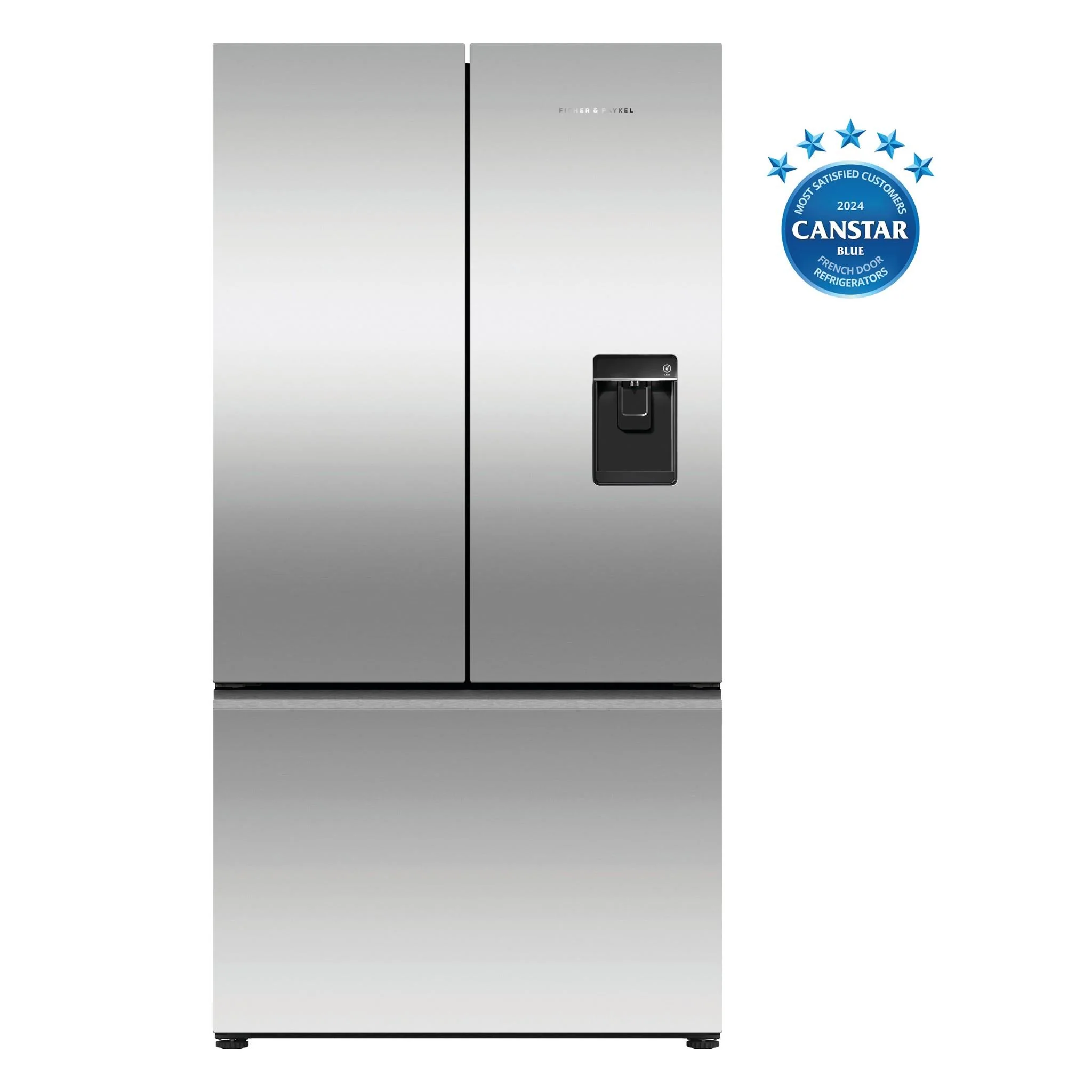 Fisher & Paykel RF610ANUX5 569L French Door Fridge (Stainless Steel) - Image 2