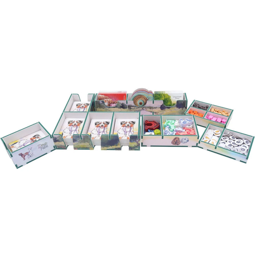 Folded Space Colour Game Inserts - Dog Park includes space for Expansions - Image 2