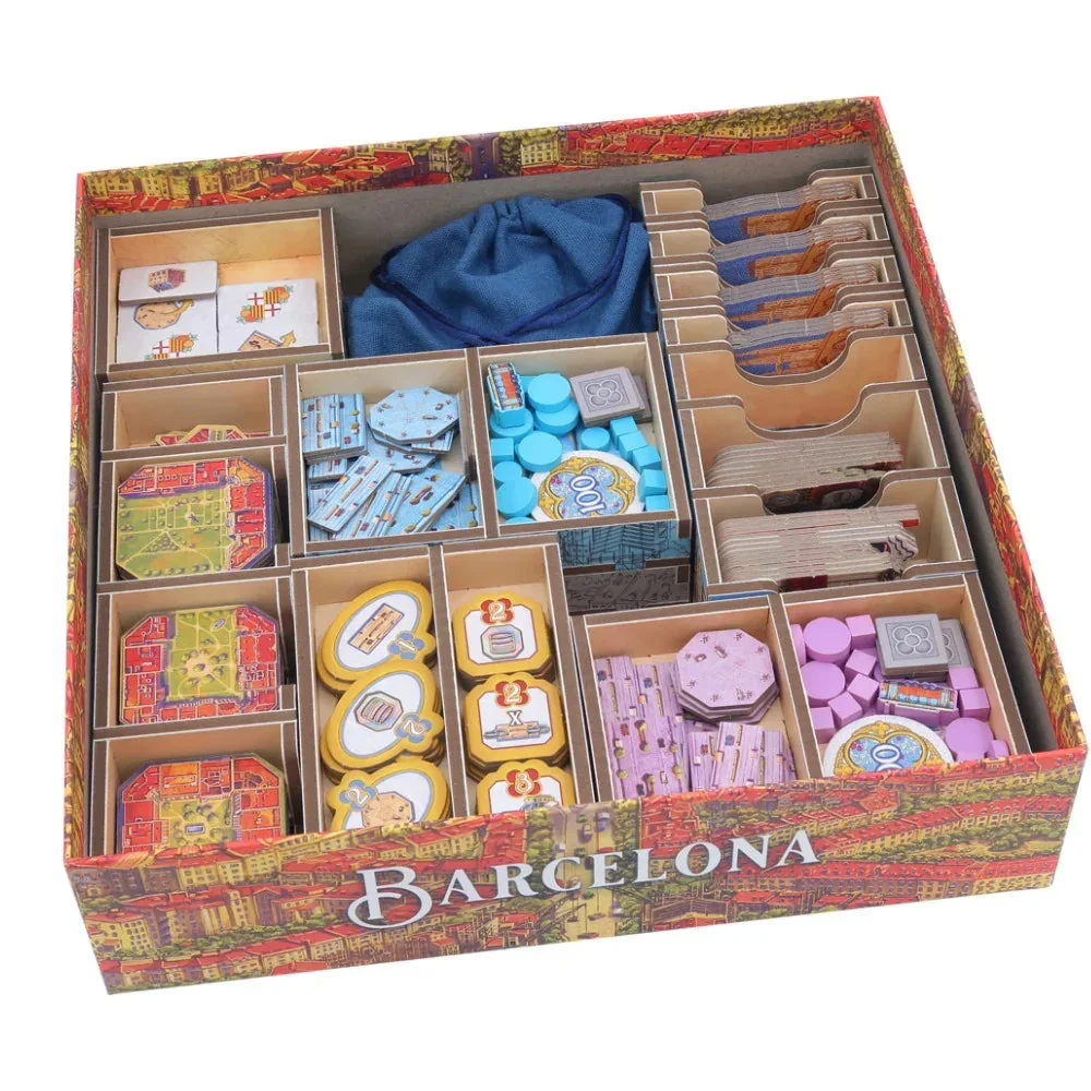 Folded Space Game Colour Inserts Barcelona Accessories - Image 2