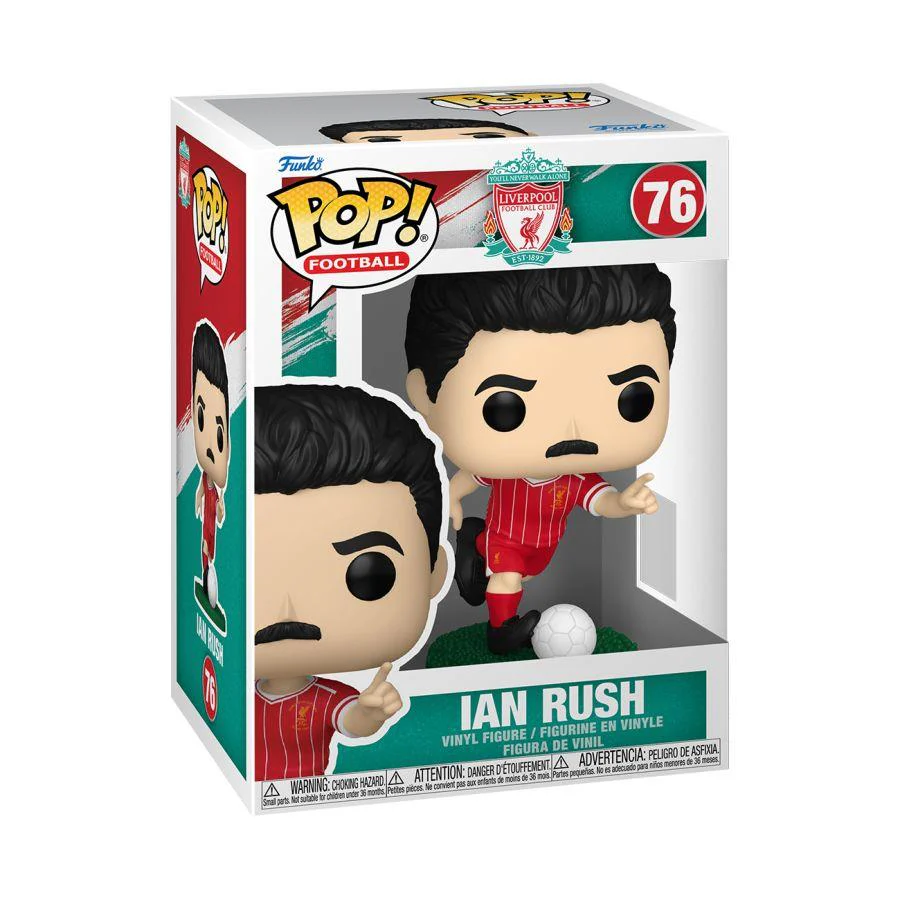 Football: Liverpool - Ian Rush Pop! Vinyl - Image 2