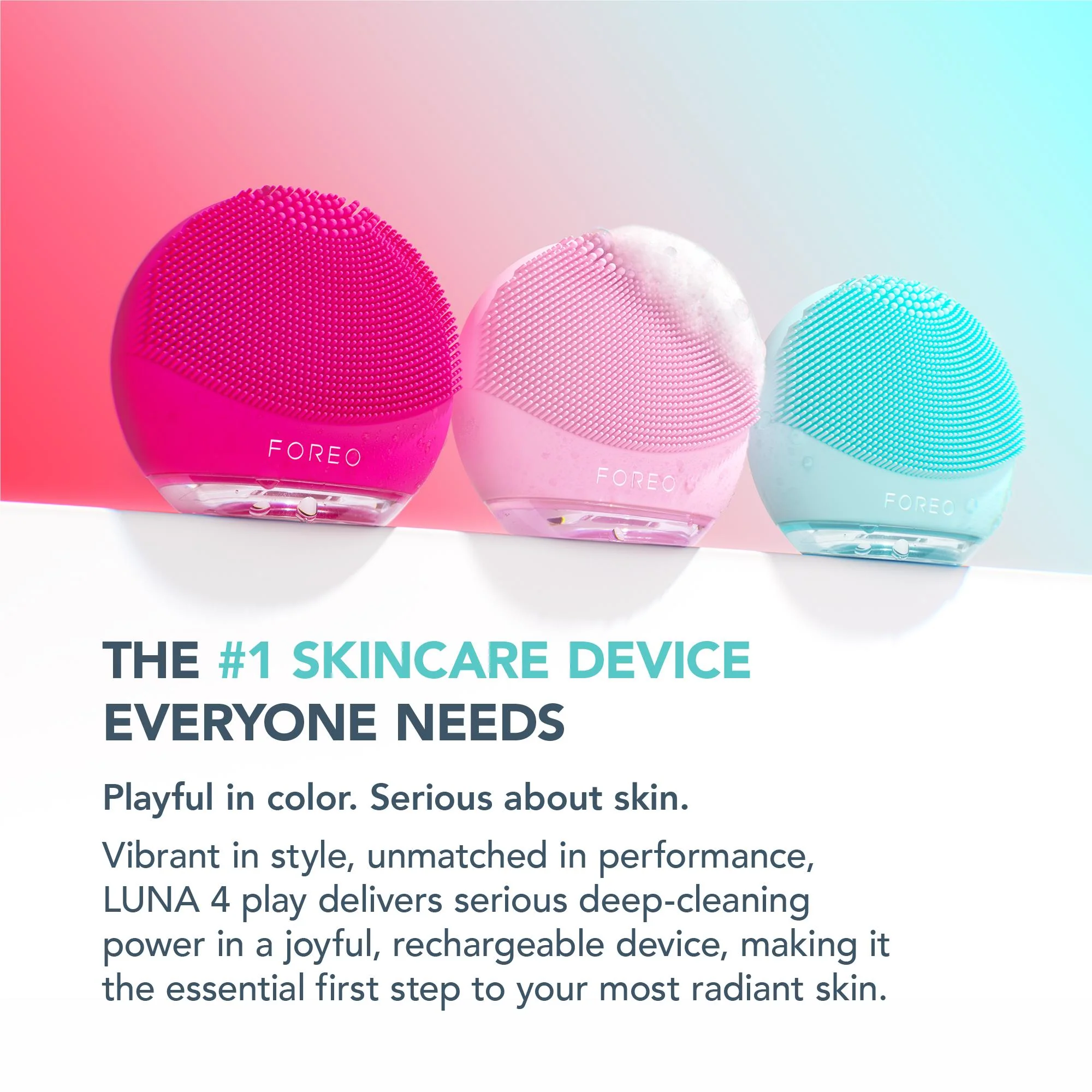 Foreo Luna 4 Play Facial Cleansing Device (Mint) - Image 6